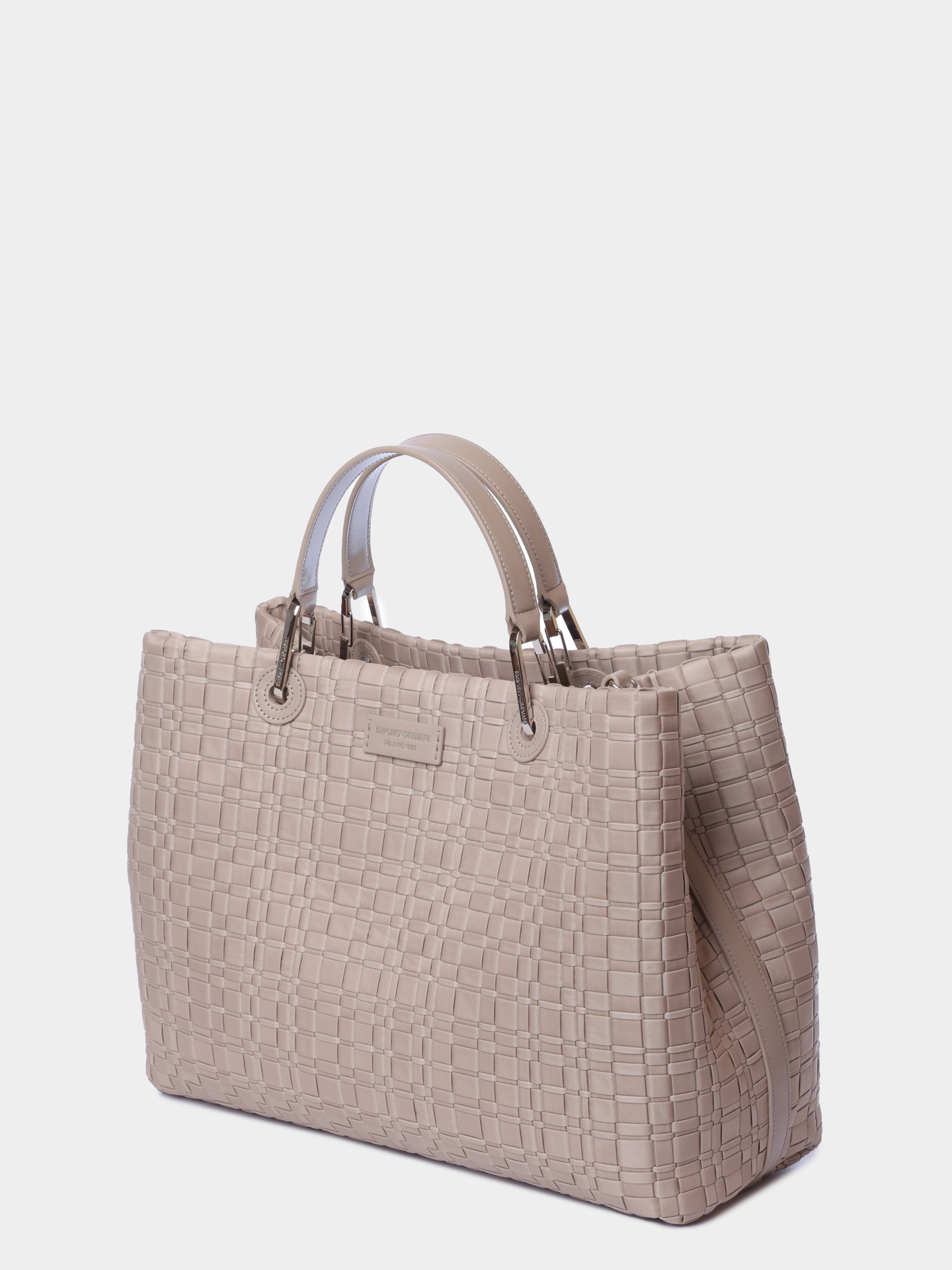 Сумка Emporio Armani EW000360 AF23436 U6076 плетеная женская из текстиля — купить в интернет-магазине Verdistore