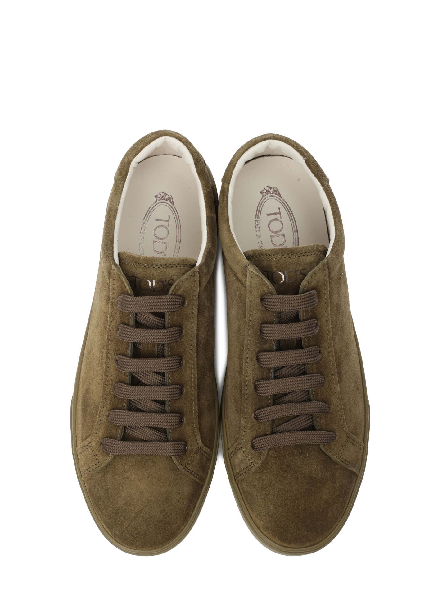 Кеды коричневые замшевые на шнурках  — купить в интернет-магазине Verdistore