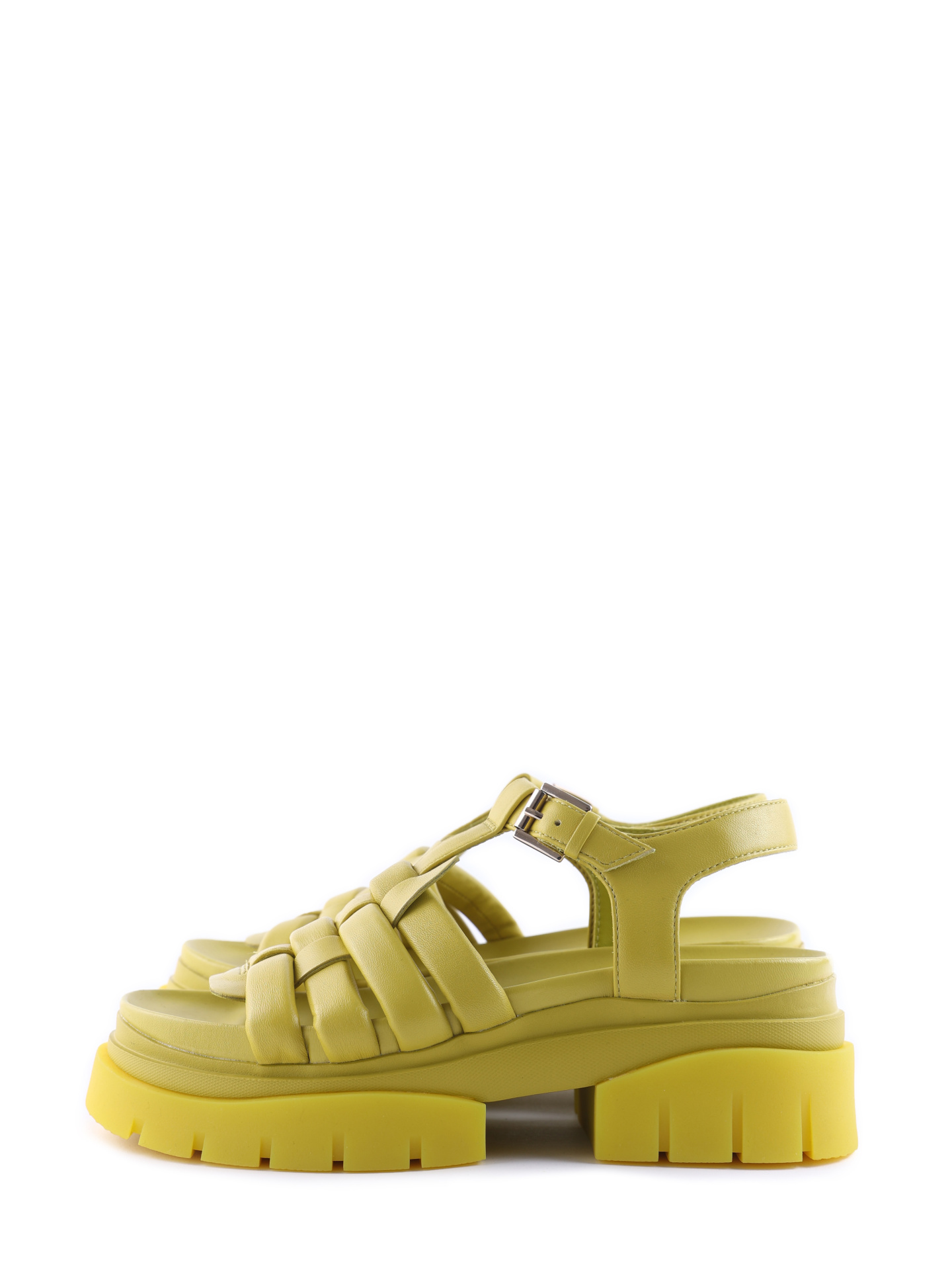 Сандалии ASH SIRENA 004 горчичные женские плетеные — купить в интернет-магазине Verdistore