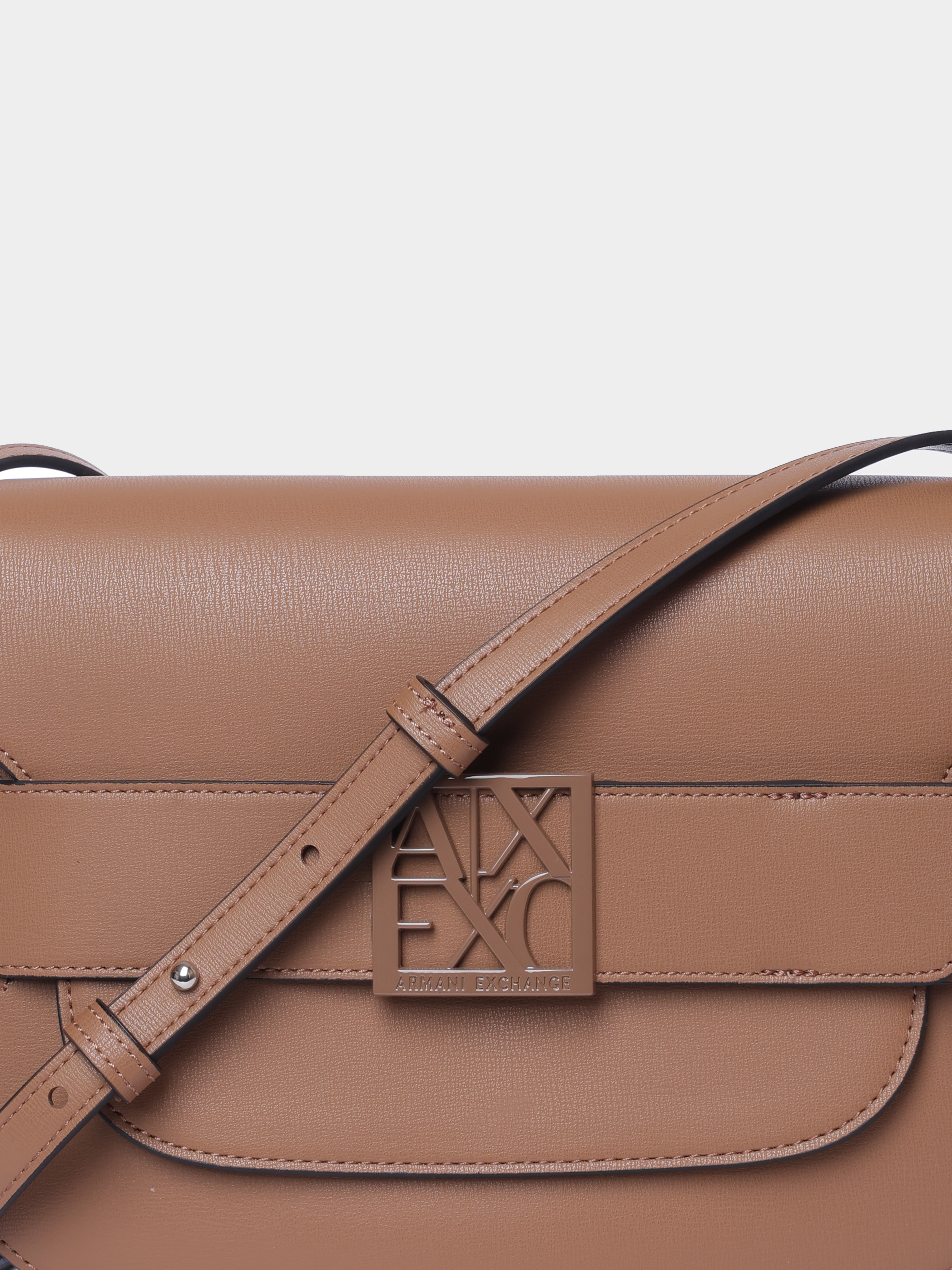 Cумка Armani Exchange XW002588 AF13672 U6186 коричневая женская — купить в интернет-магазине Verdistore