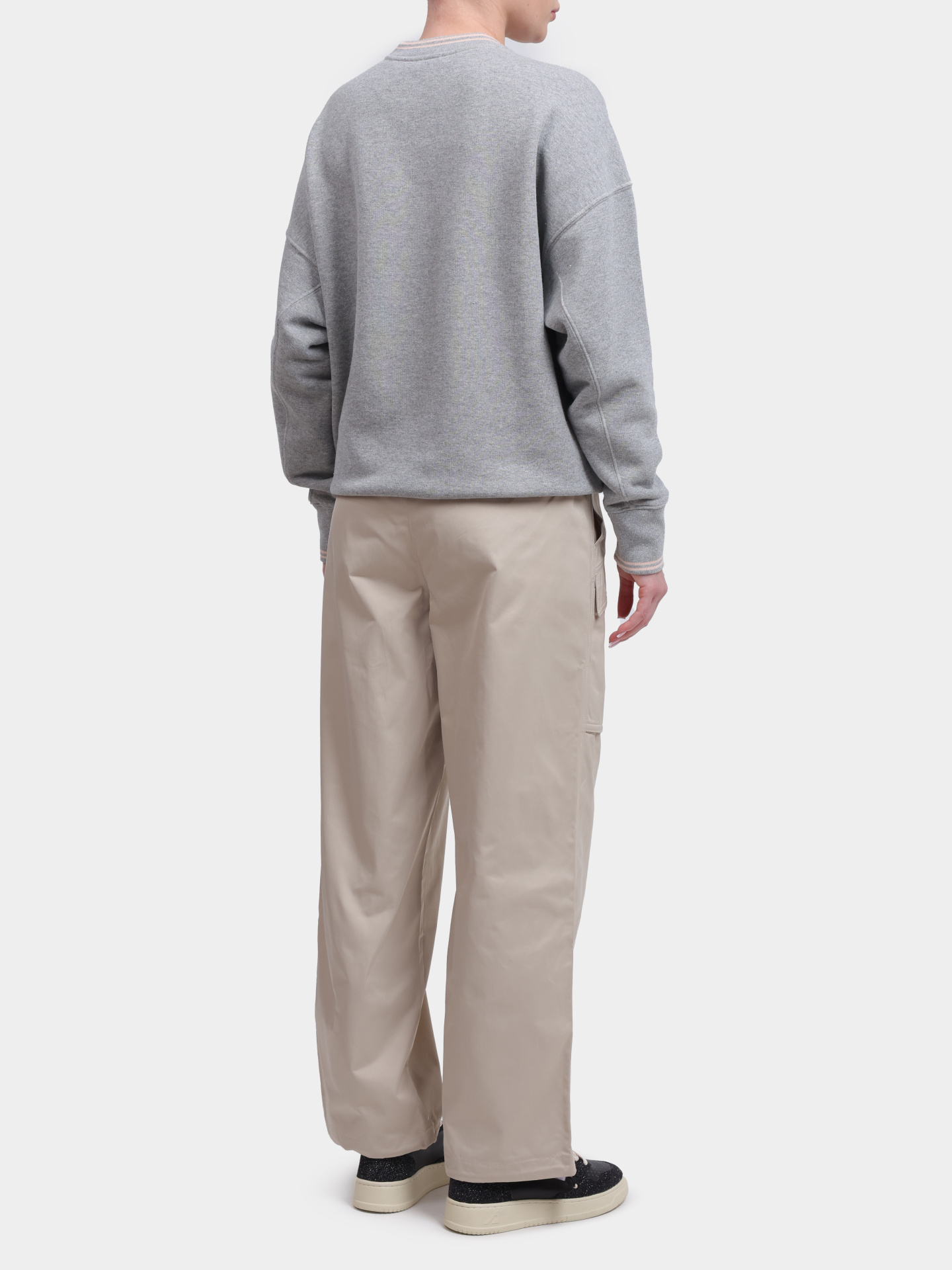 Брюки Autry PAPW - N7NP бежевые мужские с накладными карманами — купить в интернет-магазине Verdistore