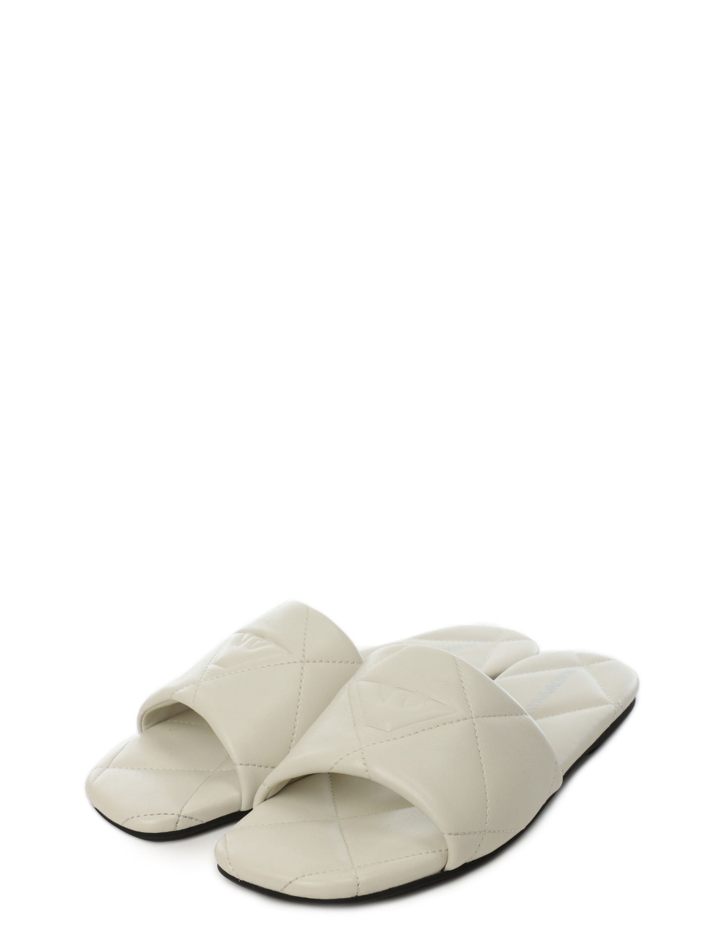 Шлепанцы Emporio Armani X3P826 XF770 00395 стеганые женские — купить в интернет-магазине Verdistore