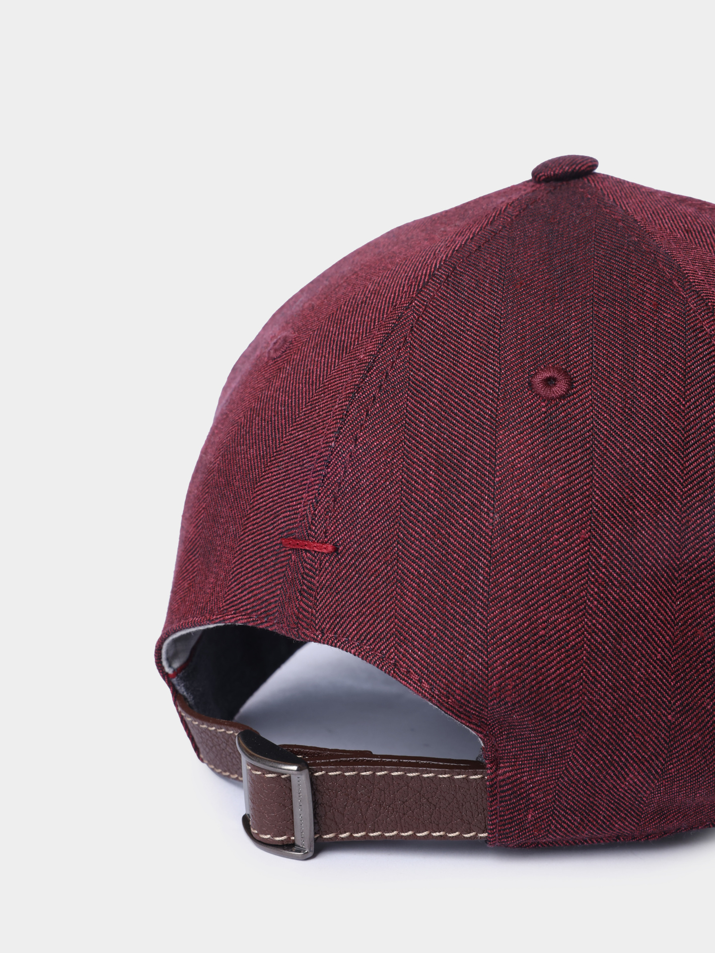 Бейсболка Brunello Cucinelli MZ4089850 CBZ18 бордовая мужская — купить в интернет-магазине Verdistore