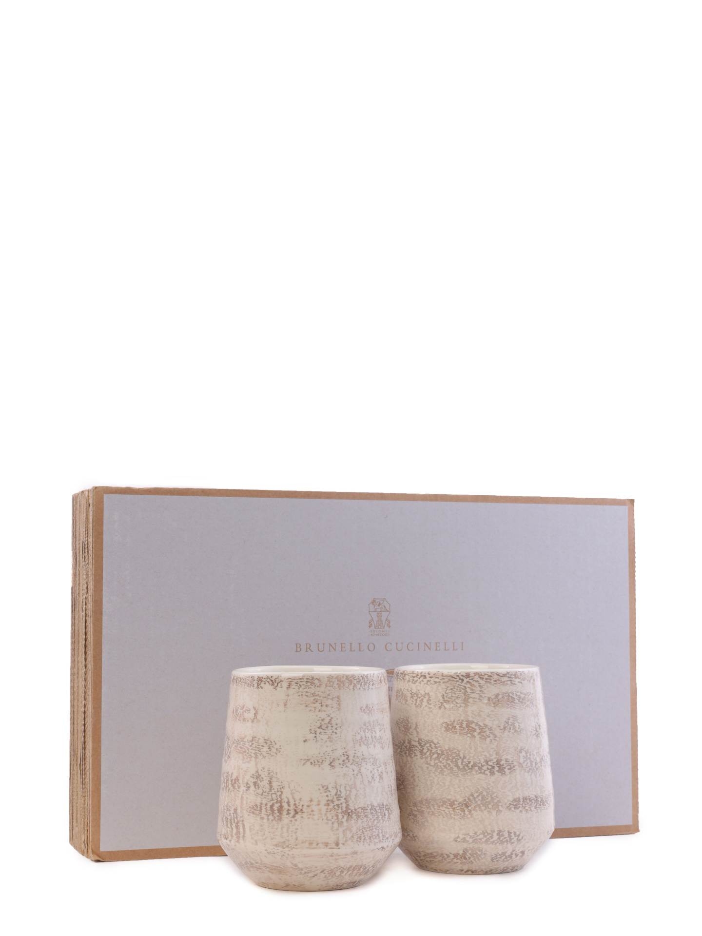 Набор стаканов Brunello Cucinelli MLCER0009CH367 керамический — купить в интернет-магазине Verdistore