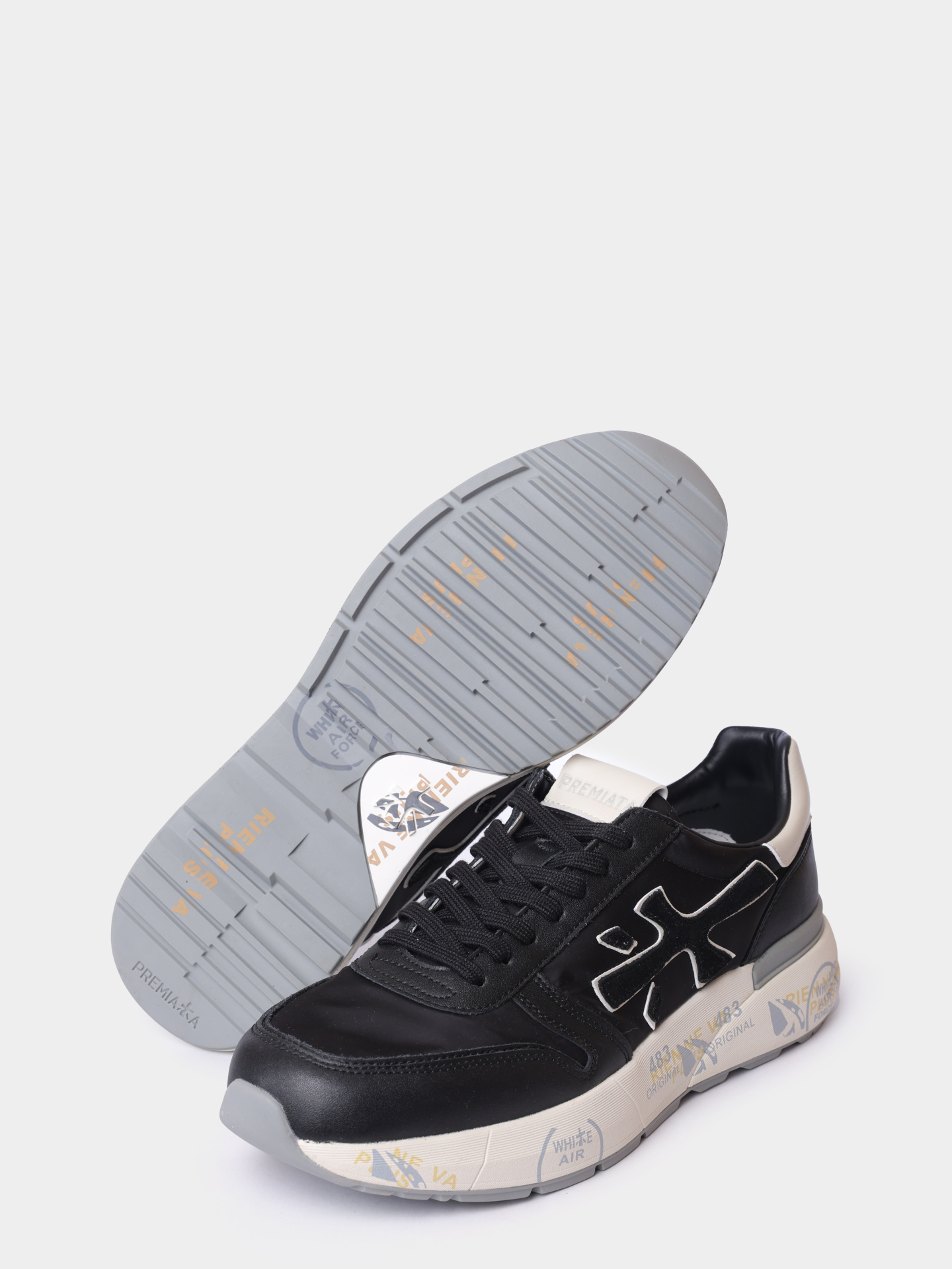 Кроссовки Premiata MICK VAR 7249 комбинированные мужские — купить в интернет-магазине Verdistore