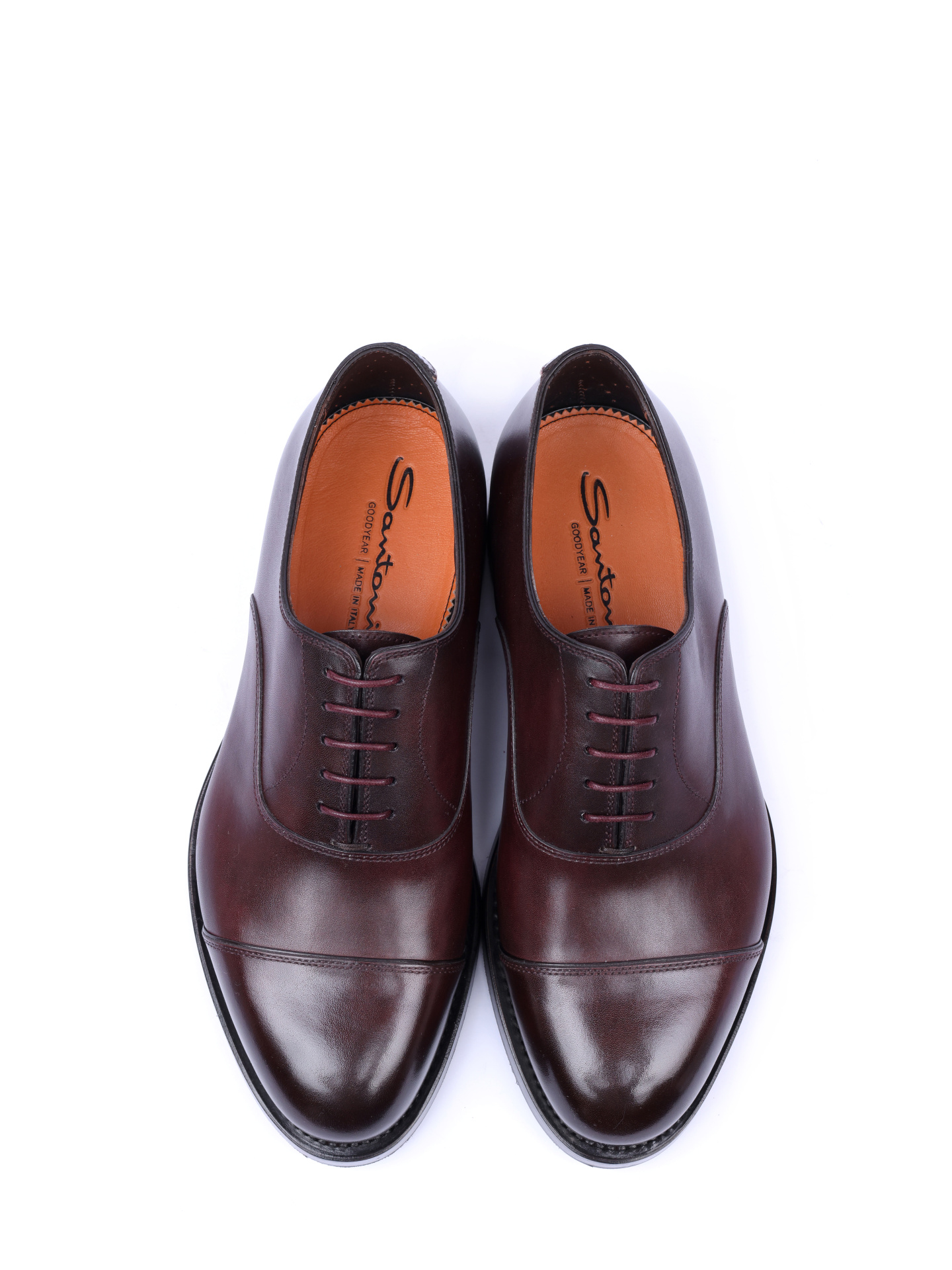 Оксфорды на каблуке из гладкой мягкой кожи с легким блеском — купить в интернет-магазине Verdistore