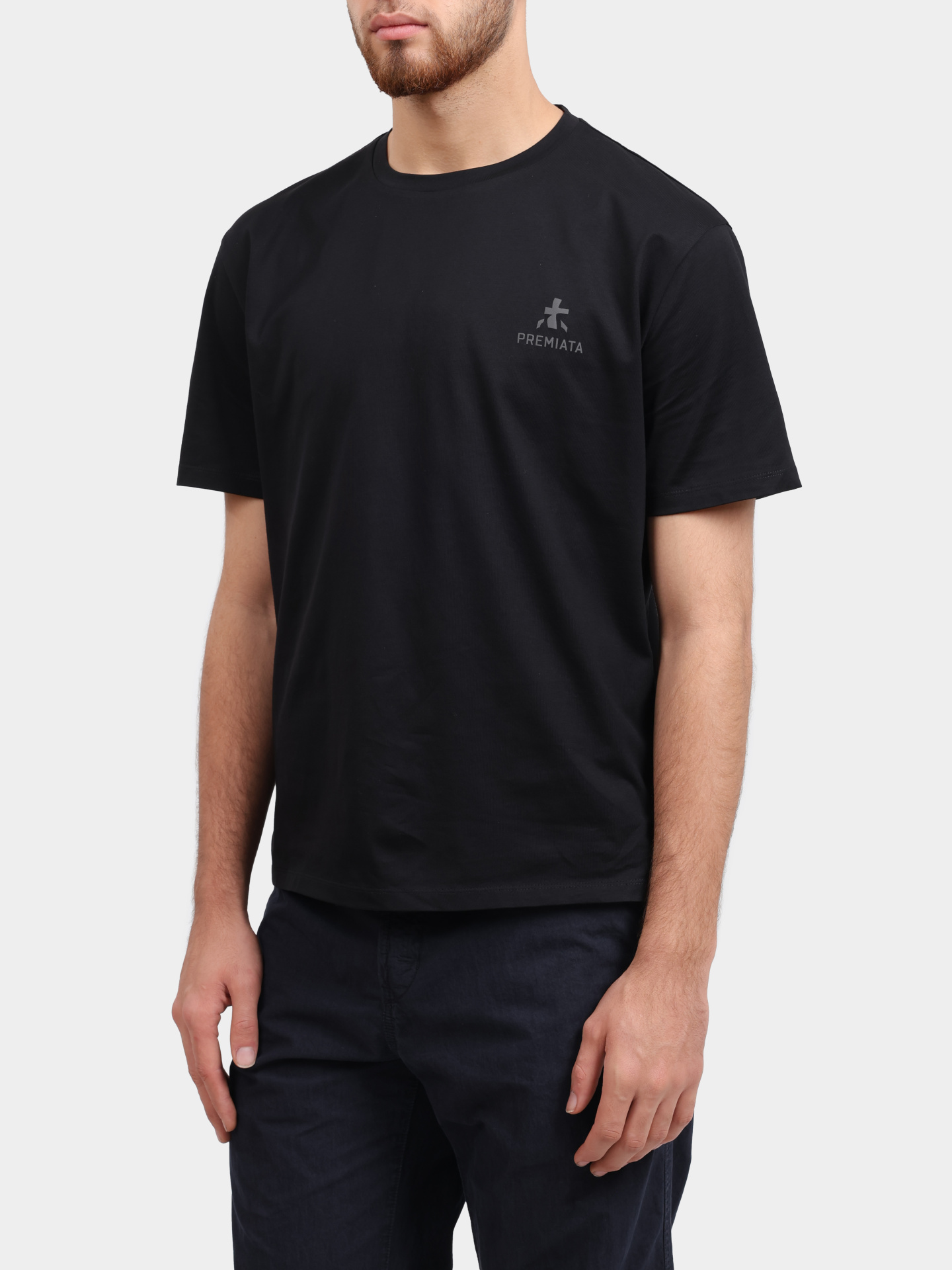 Футболка Premiata PA 1028 Black хлопковая мужская — купить в интернет-магазине Verdistore