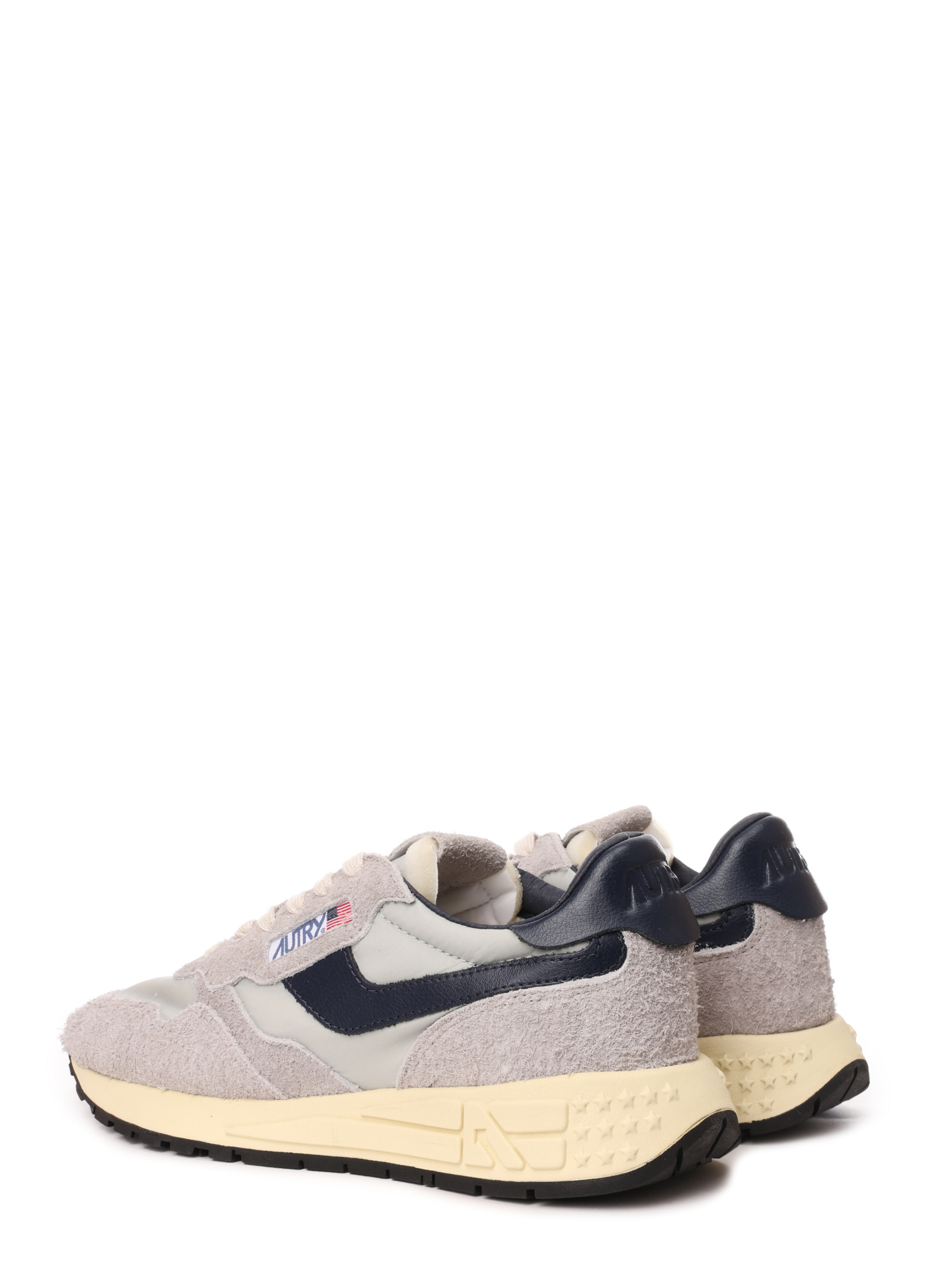 Кроссовки Autry WWLM-HN12 серые мужские с замшевыми вставками — купить в интернет-магазине Verdistore