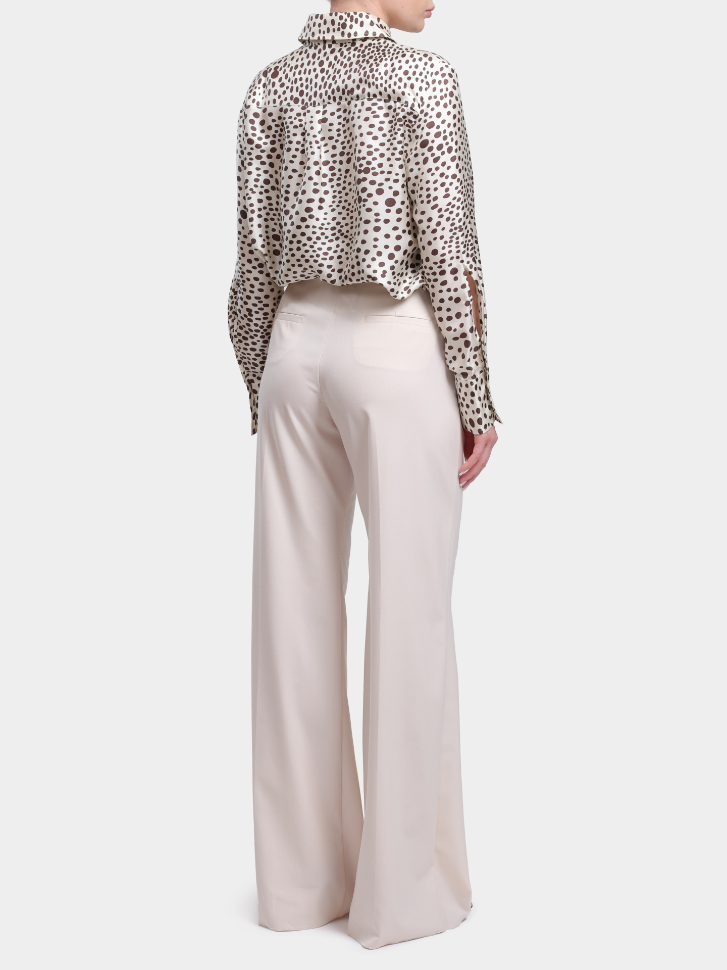 Брюки MARELLA MLLSEQUOIA 001 белые женские — купить в интернет-магазине Verdistore