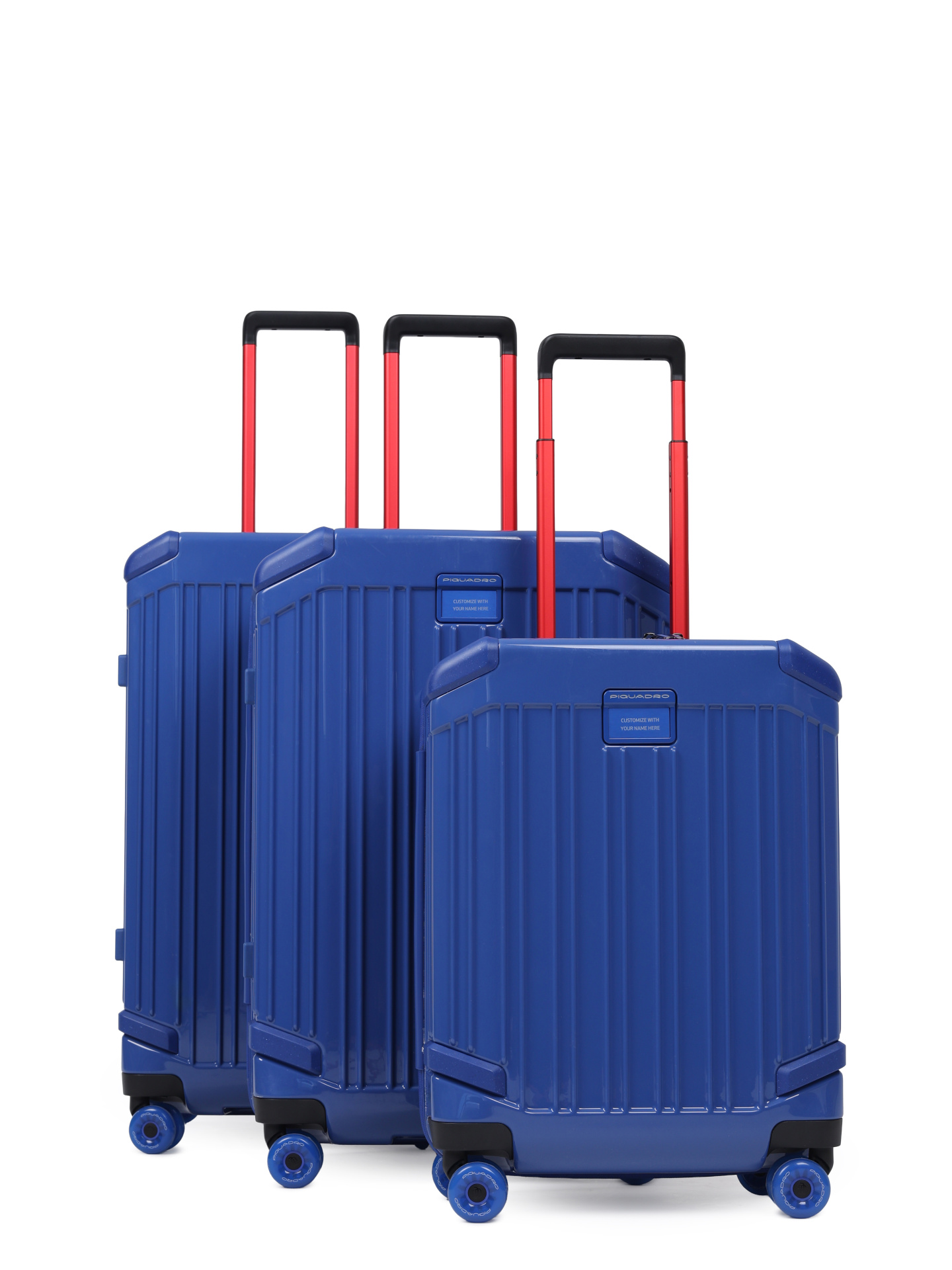 Чемодан Piquadro BV4425POP/BLU синий из поликарбоната — купить в интернет-магазине Verdistore