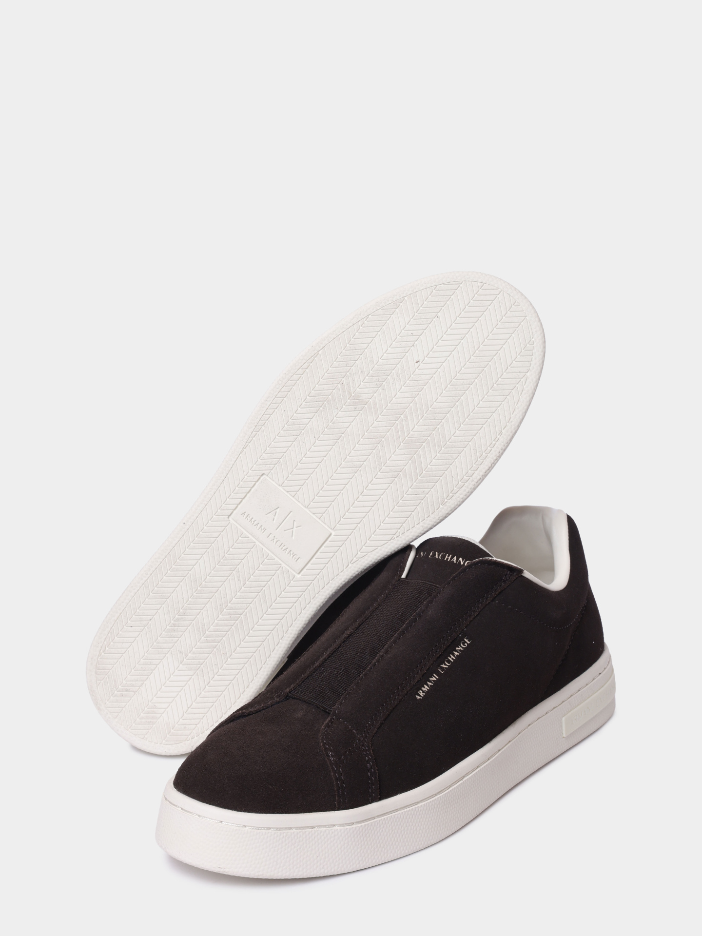 Кеды Armani Exchange XM001688 AF17465 M8050 замшевые мужские — купить в интернет-магазине Verdistore