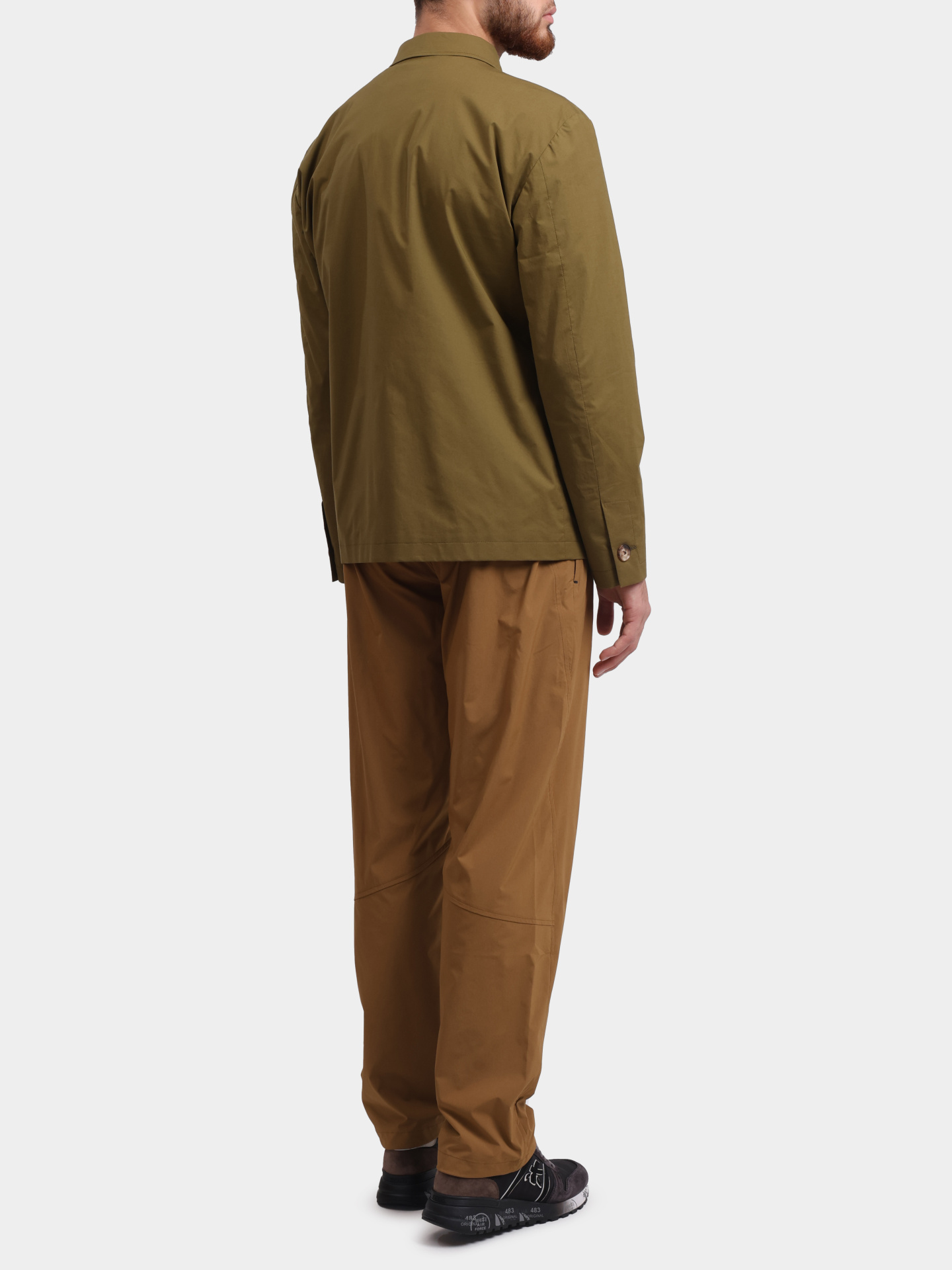 Брюки Herno PT00055UL 12832S 8003 светло-коричневые мужские — купить в интернет-магазине Verdistore