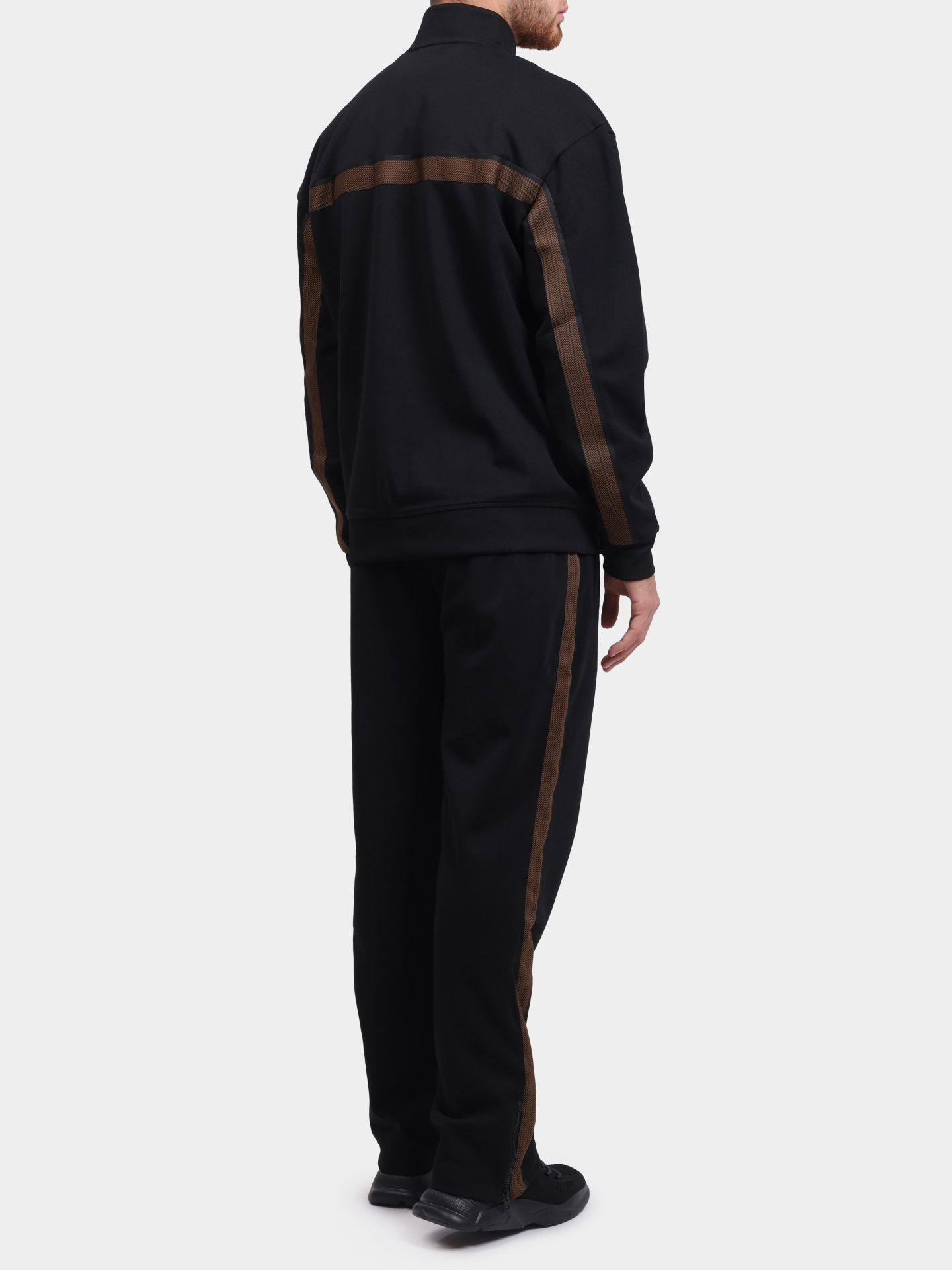 Мастерка Hugo 50542833 001 черная мужская — купить в интернет-магазине Verdistore