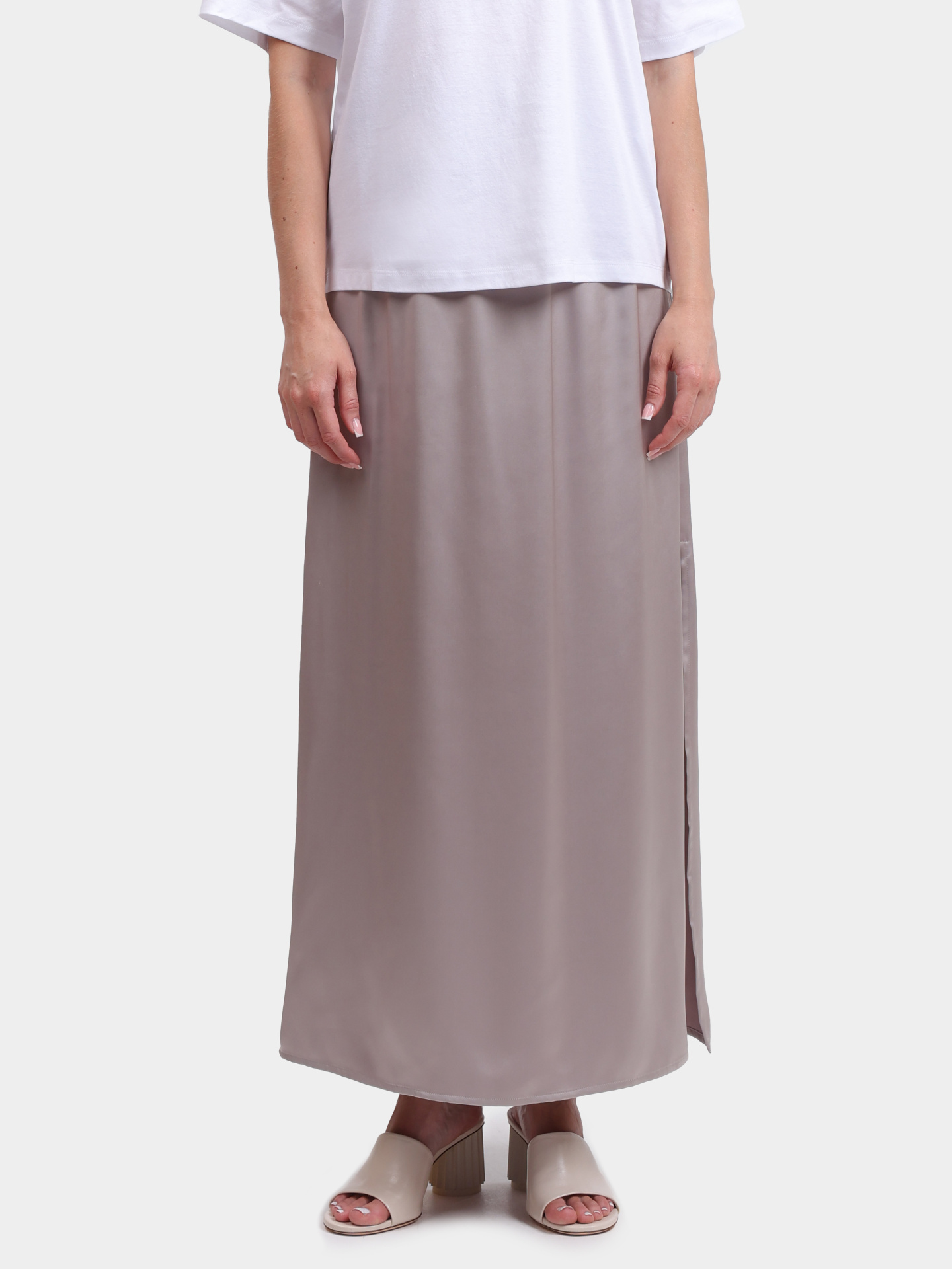 Юбка Herno GN000024D 12506 1985 атласная женская — купить в интернет-магазине Verdistore