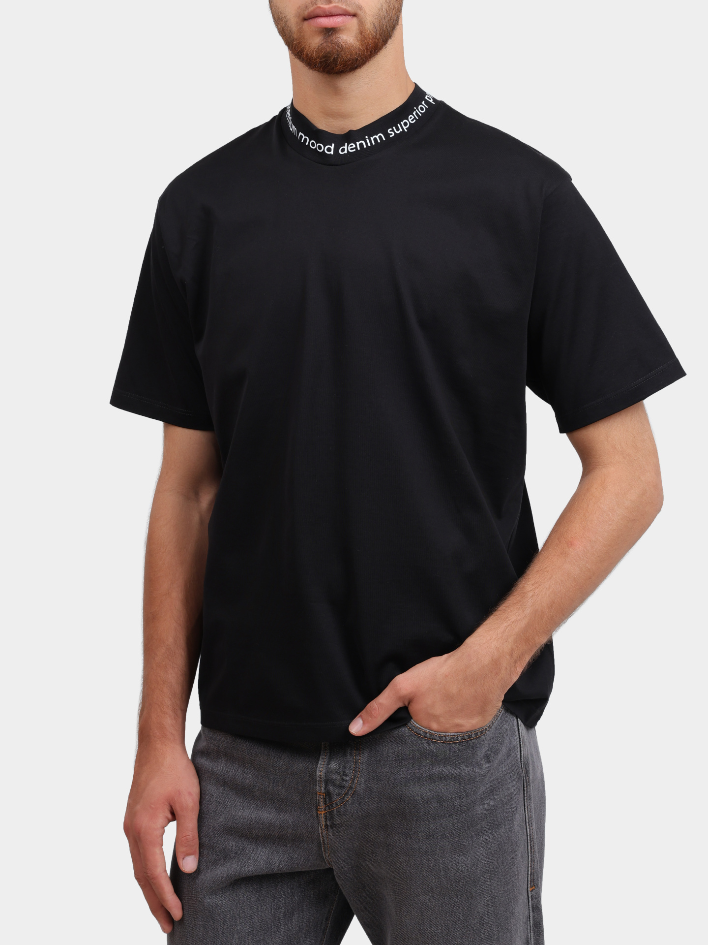 Футболка TS232 OSMAN 020 черная хлопковая — купить в интернет-магазине Verdistore