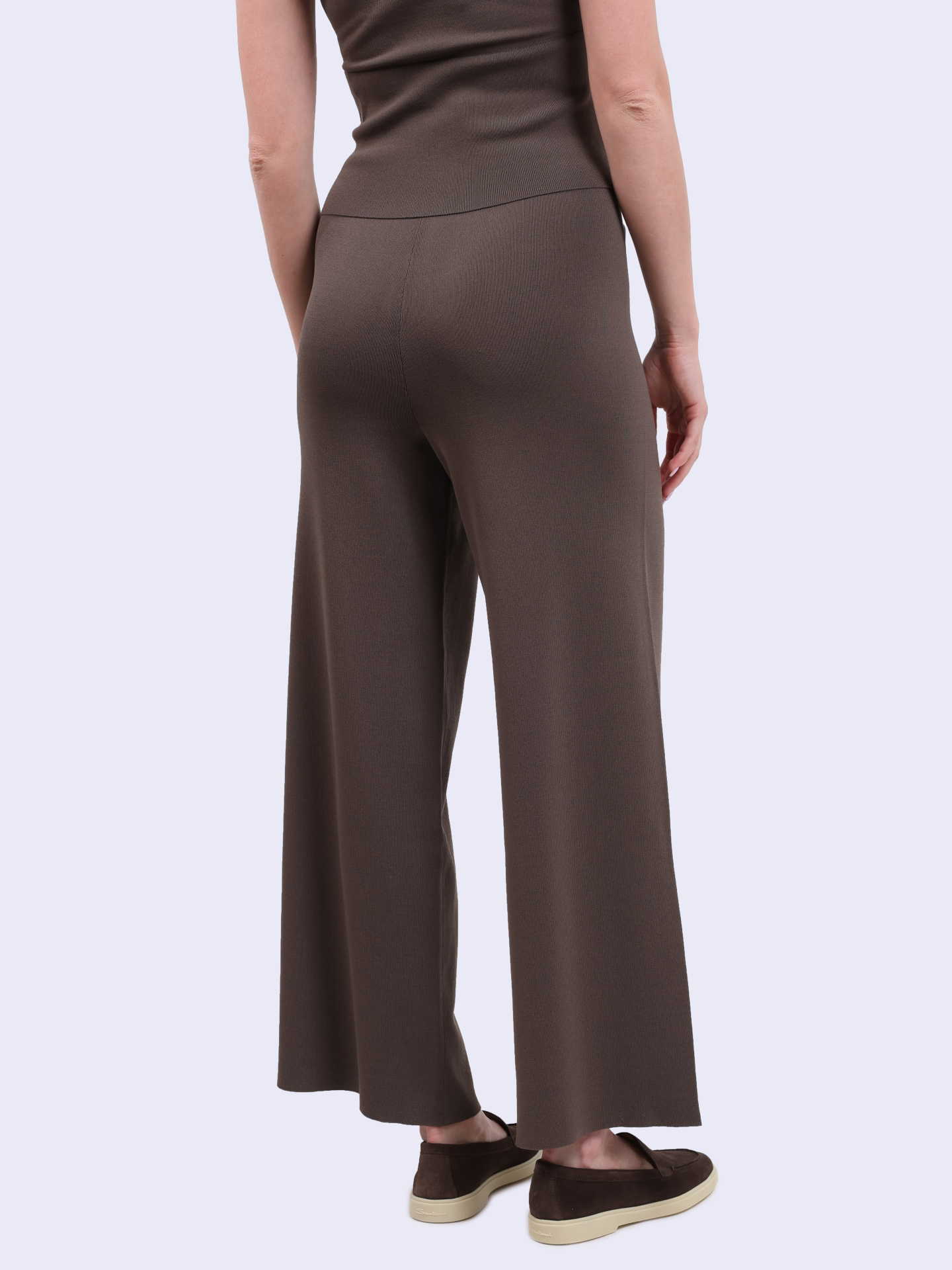 Брюки Alpha Studio AD-8341Q 2171 коричневые женские — купить в интернет-магазине Verdistore