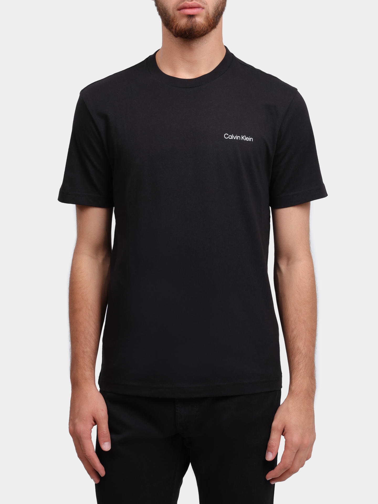 Футболка Calvin Klein K10K114152 хлопковая мужская — купить в интернет-магазине Verdistore