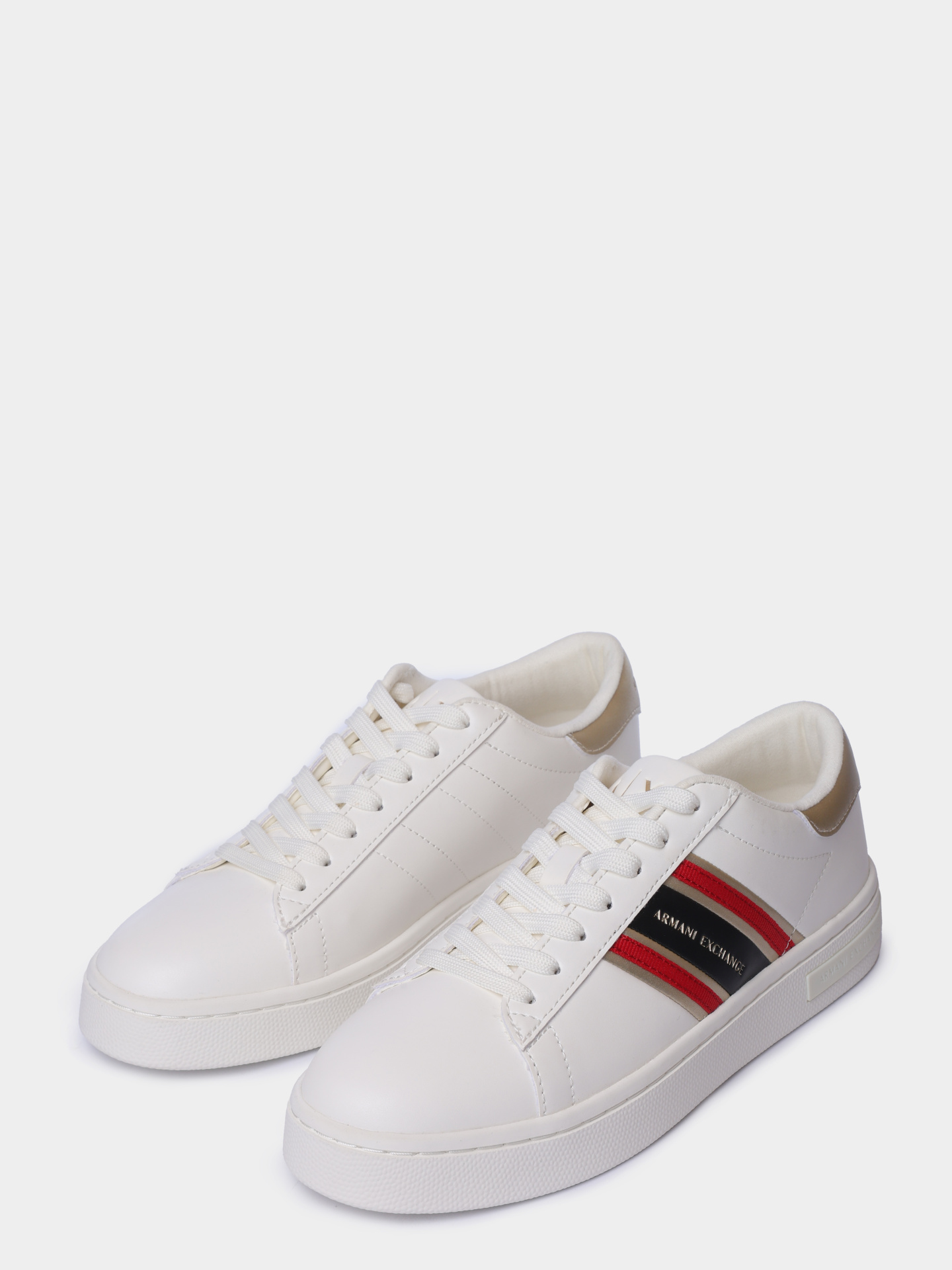 Кеды Armani Exchange XW002231 AF21421 MZ128 белые женские — купить в интернет-магазине Verdistore