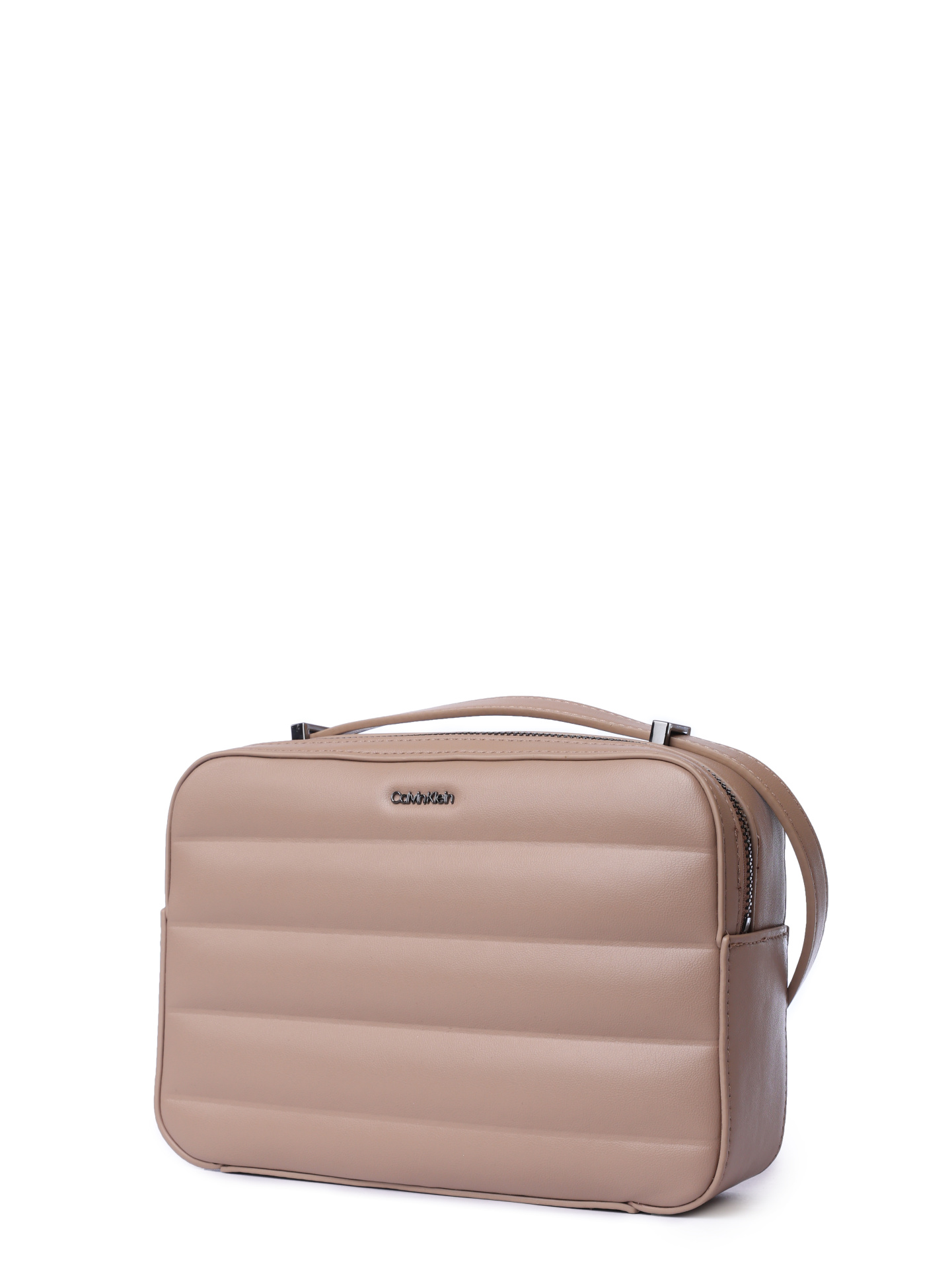 Сумка Calvin Klein K60K612114 PA6 бежевая женская — купить в интернет-магазине Verdistore