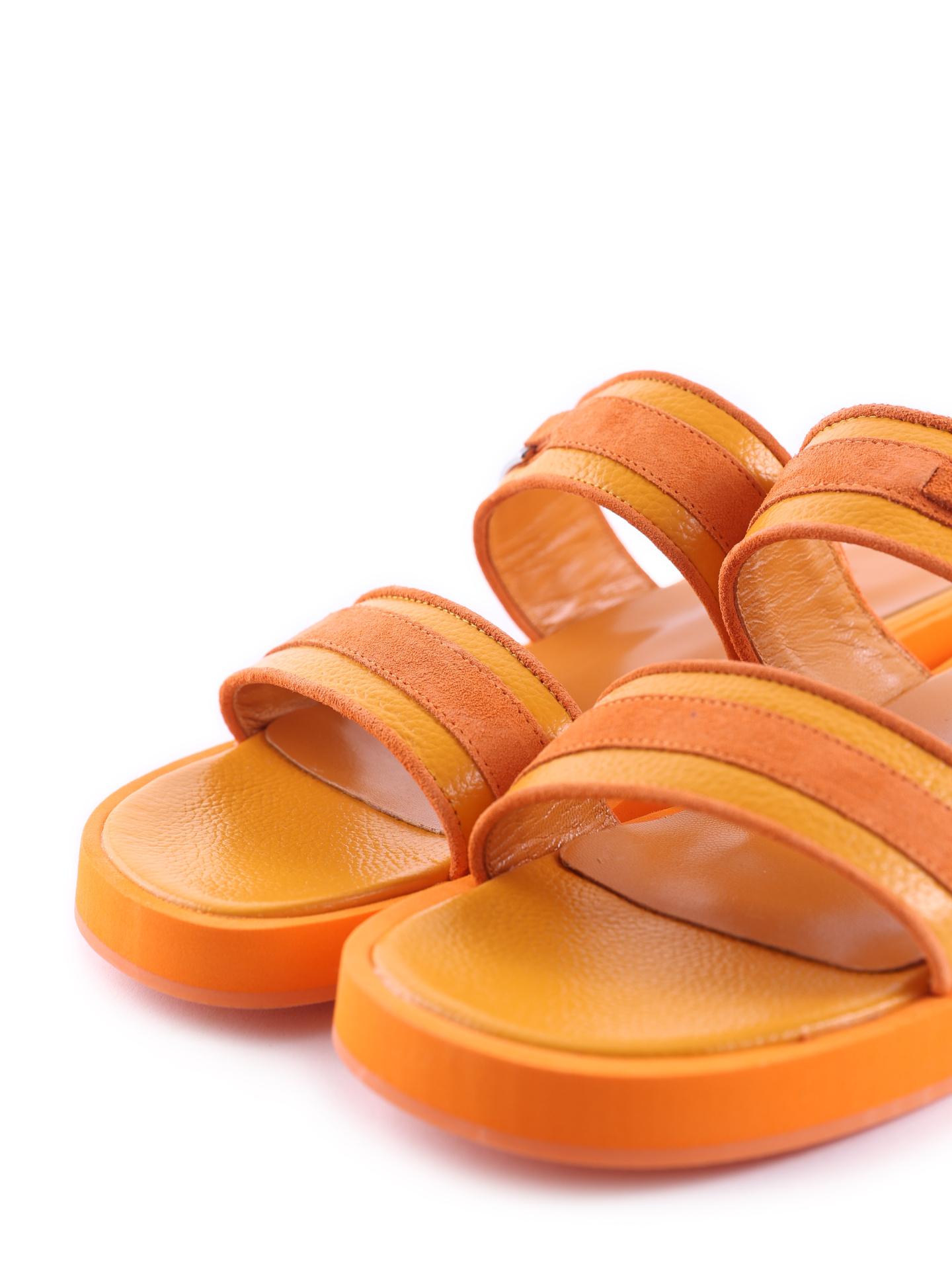 Сандалии By Far 22CRESSNFGG SNF кожаные женские — купить в интернет-магазине Verdistore