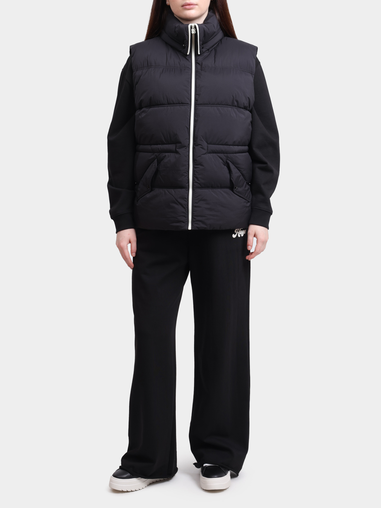 Жилет Hugo 50540258 001 черный женский — купить в интернет-магазине Verdistore