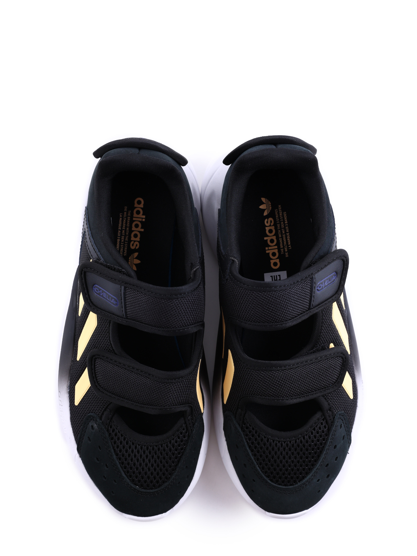 Кроссовки Adidas GZ6241 черные женские на липучках — купить в интернет-магазине Verdistore