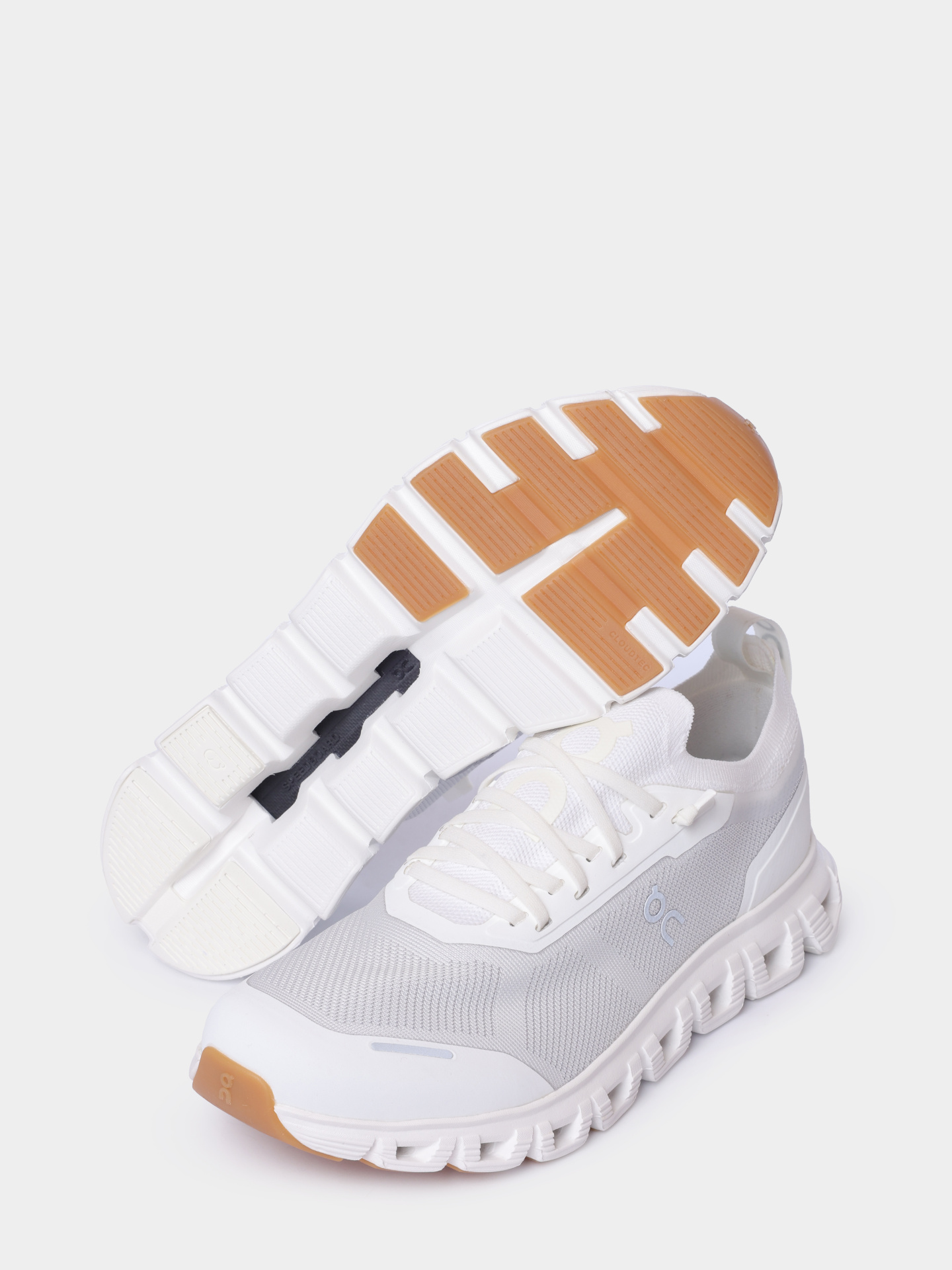 Кроссовки On Running 3MF10041200 Cloud 6 Versa белые мужские на амортизирующей подошве  — купить в интернет-магазине Verdistore