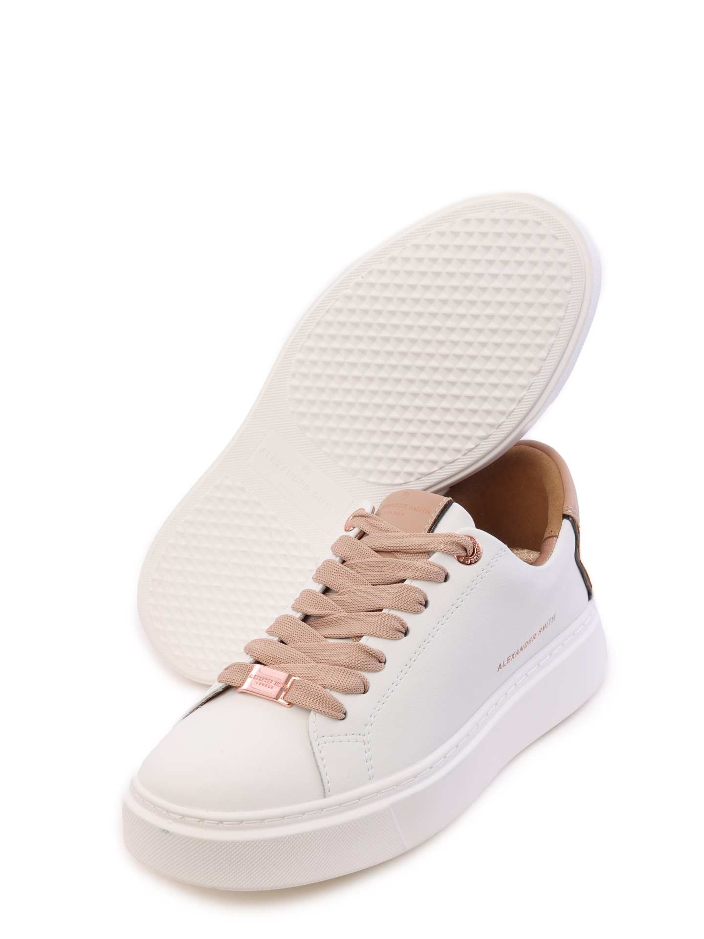 Кеды Alexander Smith ALAYN1D00WCM белые женские — купить в интернет-магазине Verdistore