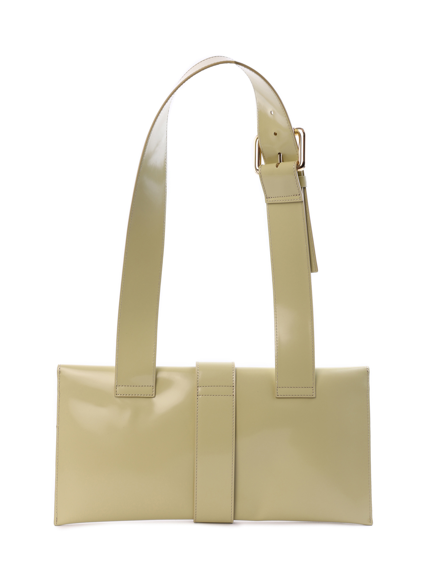 Сумка By Far 22SSCROSOLVWMED оливковая женская из кожи — купить в интернет-магазине Verdistore