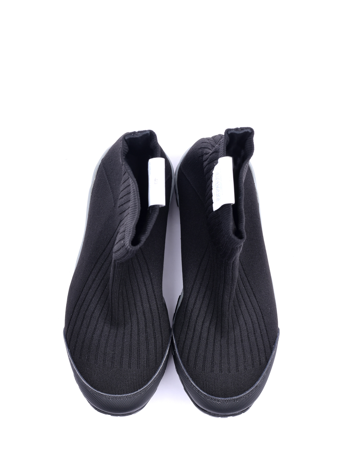 Кроссовки тканевые высокие на текстурной подошве — купить в интернет-магазине Verdistore