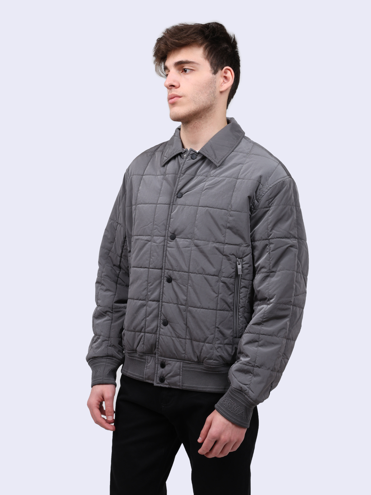 Бомбер Armani Exchange 6DZBL3 ZN5HZ 19AA стеганый мужской — купить в интернет-магазине Verdistore