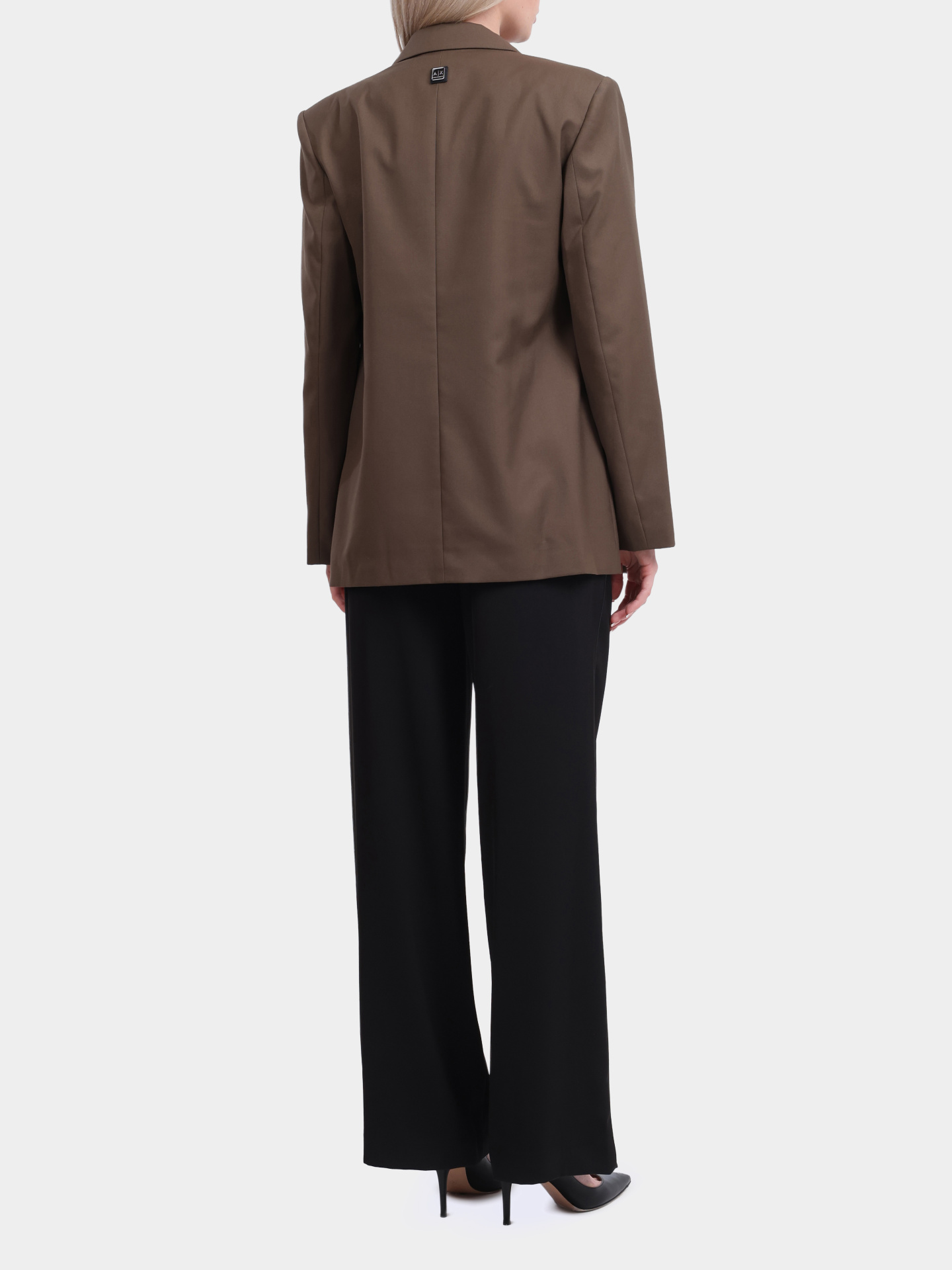 Жакет Armani Exchange XW000220 AF10855 U6199 двубортный женский — купить в интернет-магазине Verdistore