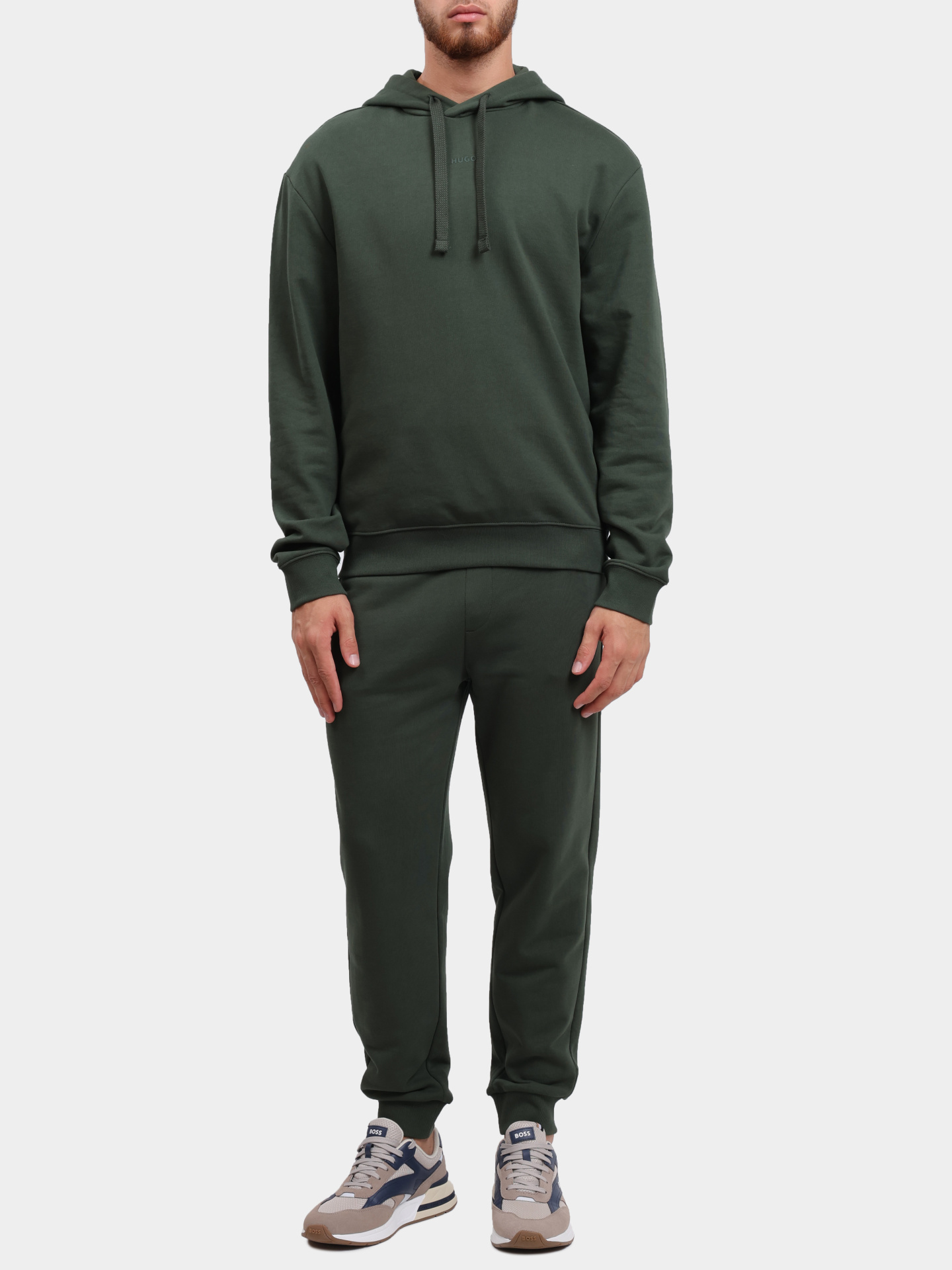 Костюм спортивный Tracksuit_DapoDayote 10231445 01 50492581 мужской зеленый — купить в интернет-магазине Verdistore