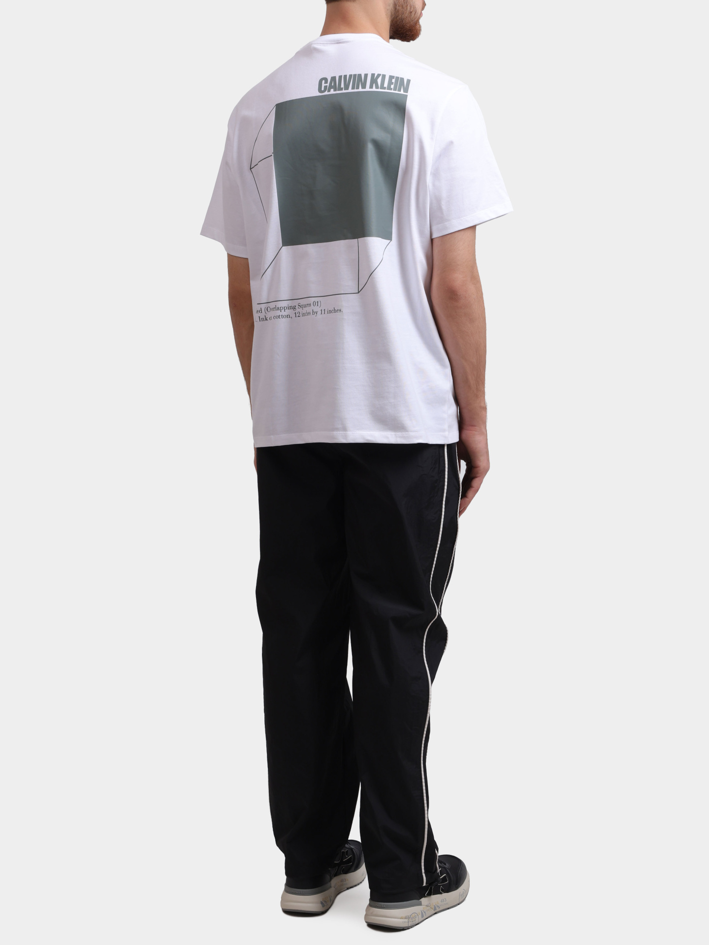 Футболка Calvin Klein Jeans LV04RC805G YAA хлопковая мужская — купить в интернет-магазине Verdistore