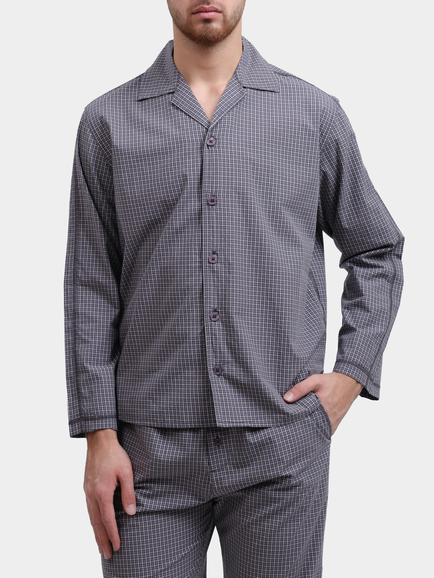 Пижама Diesel A193550CEBXE7282 клетчатая мужская — купить в интернет-магазине Verdistore