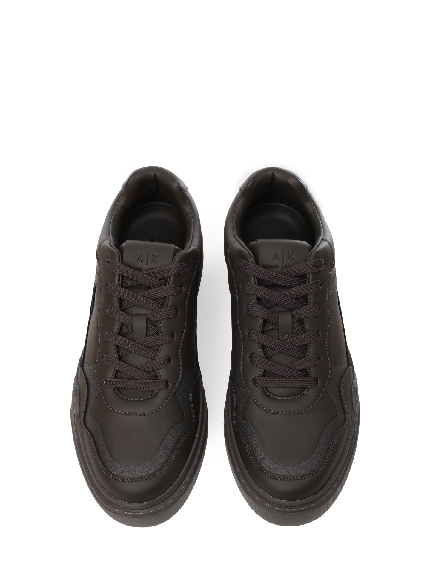 Кроссовки Armani Exchange XUX219 XV857 00881 оливковые мужские из эко-кожи — купить в интернет-магазине Verdistore