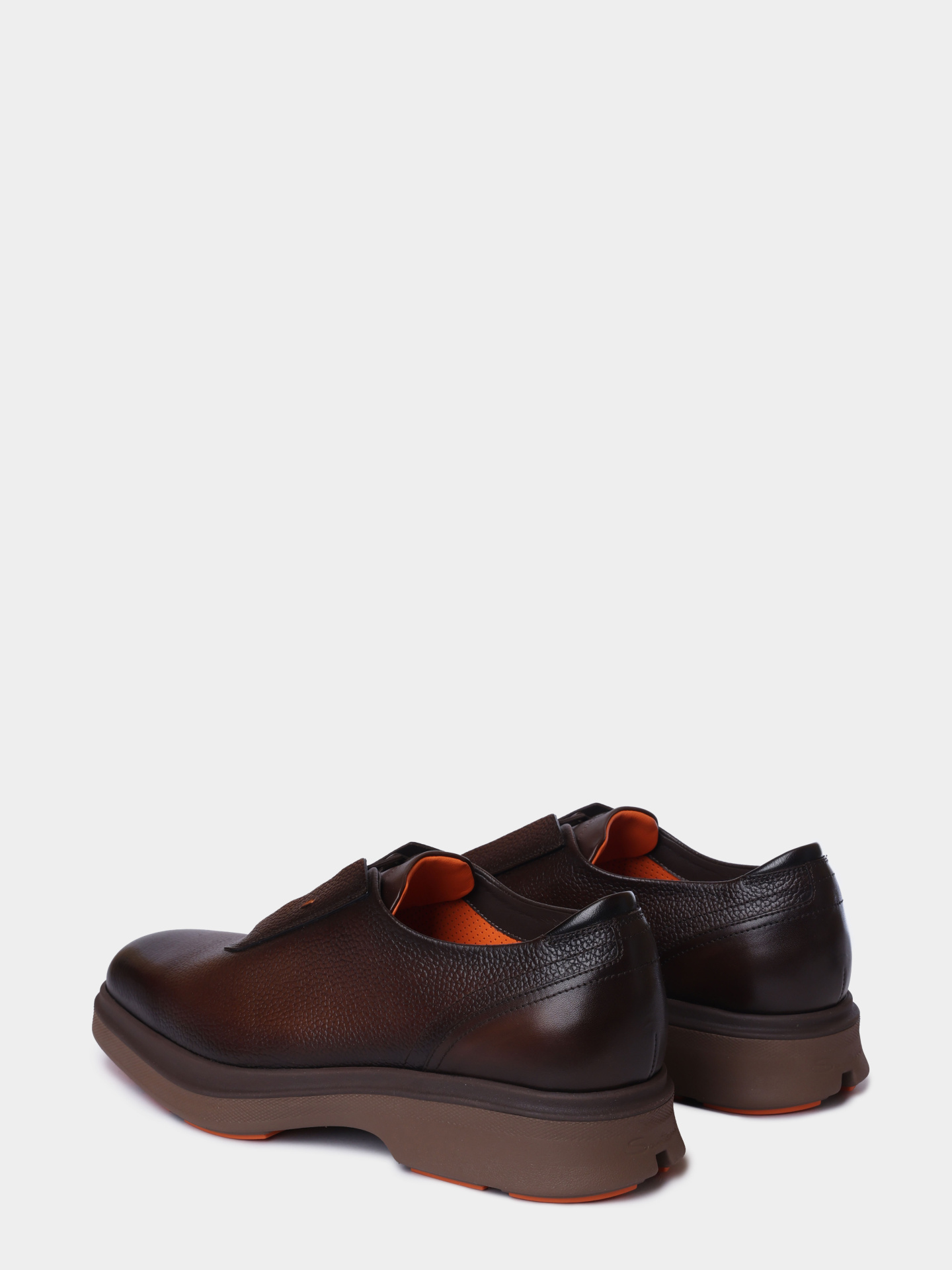 Оксфорды Santoni MGEG19170TTAXNGST50 кожаные мужские — купить в интернет-магазине Verdistore