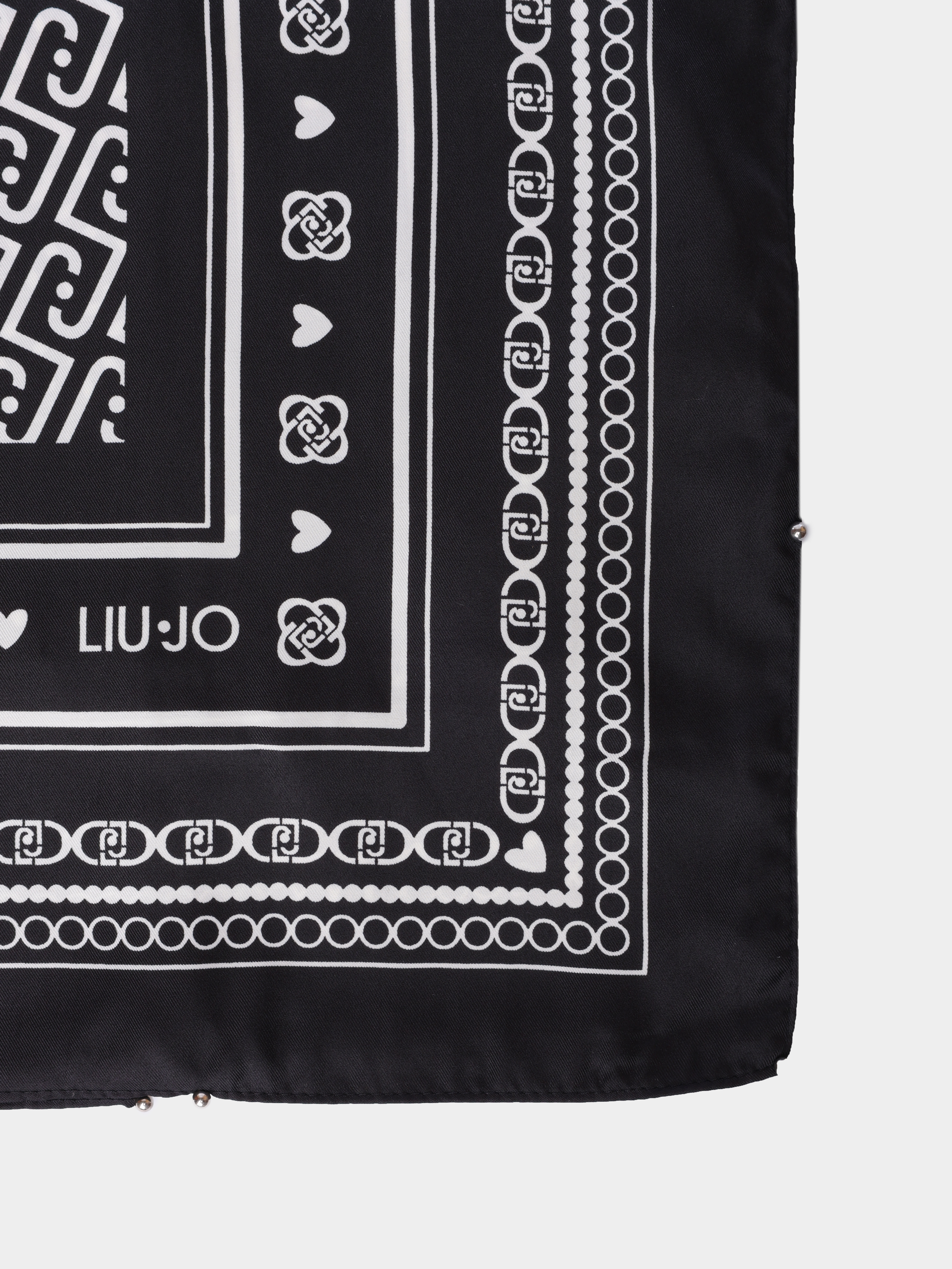 Платок Liu-Jo 2F6060 T2745 22222 черный женский — купить в интернет-магазине Verdistore
