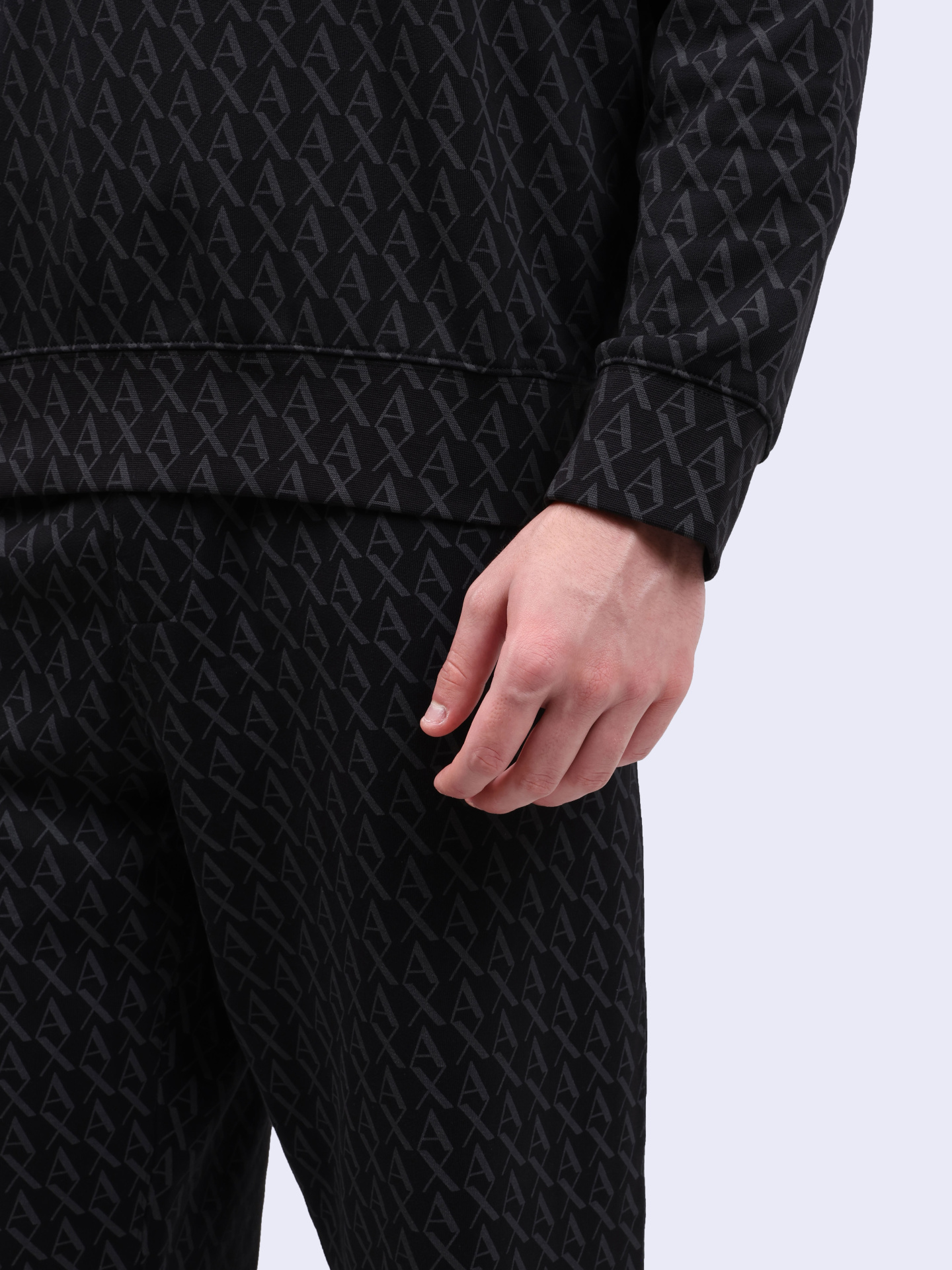 Свитшот Armani Exchange 8NZMCW ZJNRZ 42AS хлопковый мужской — купить в интернет-магазине Verdistore