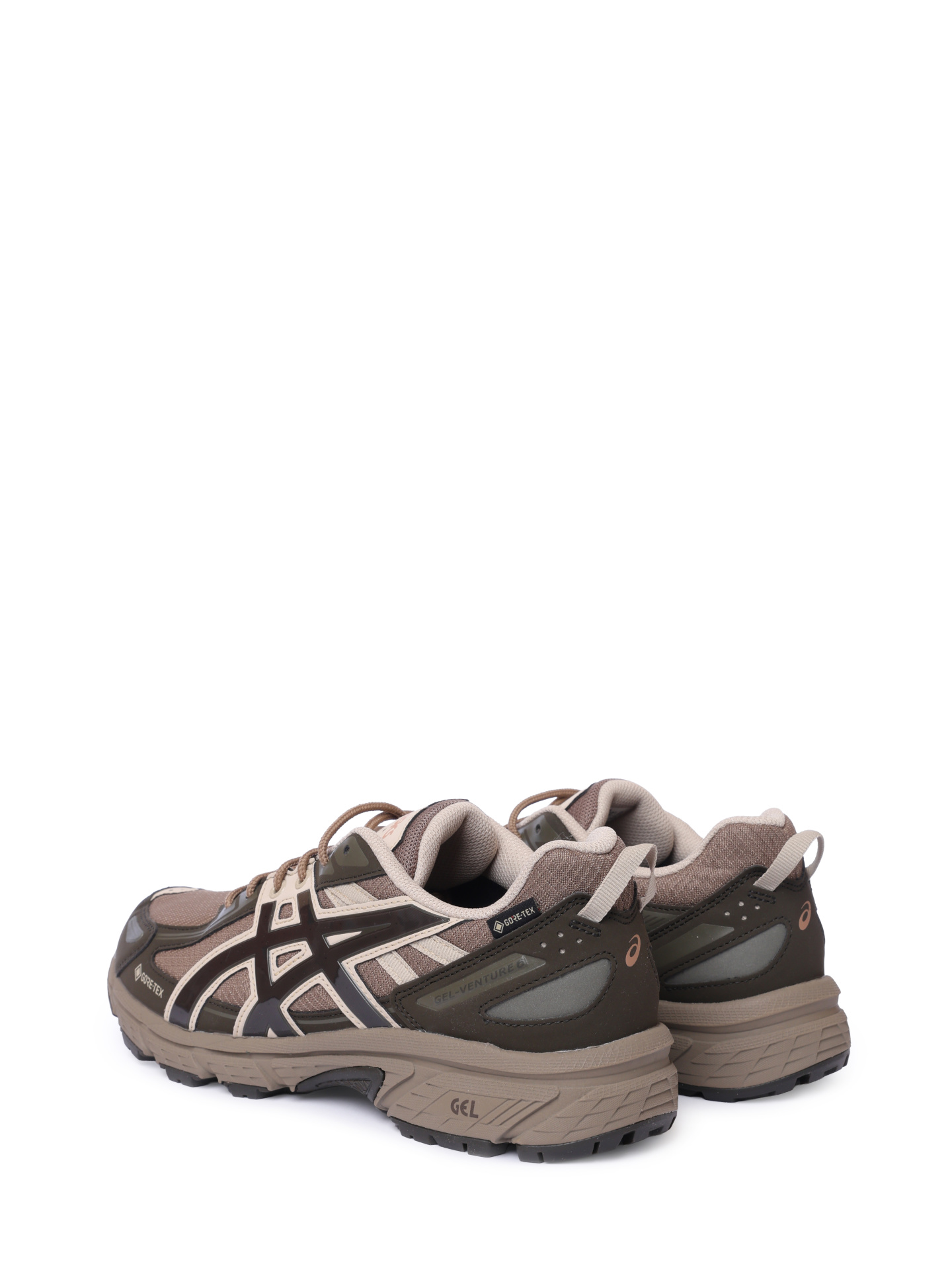 Кроссовки Asics 1203A560 200 коричневые мужские с контрастными вставками — купить в интернет-магазине Verdistore