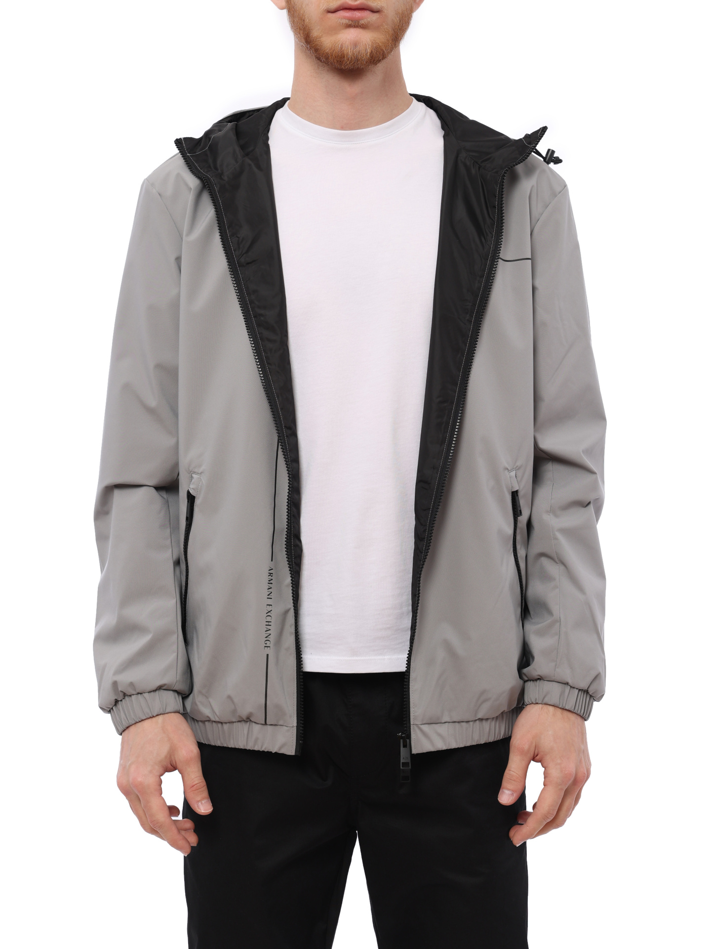 Куртка Armani Exchange 3RZB01 ZNB7Z 6911 серая мужская — купить в интернет-магазине Verdistore