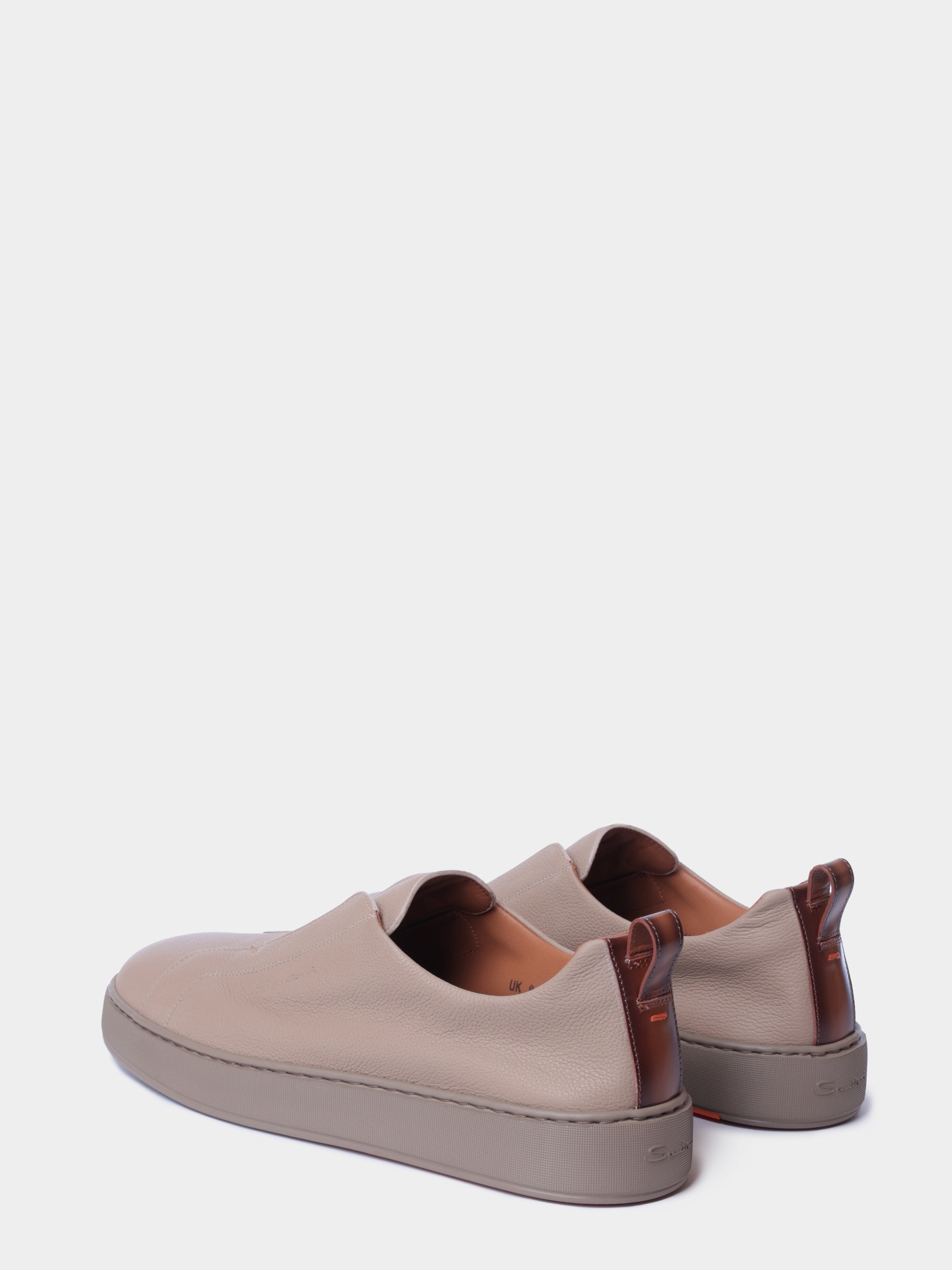 Кеды Santoni MBCG21995TARTLLDE68 кожаные мужские — купить в интернет-магазине Verdistore
