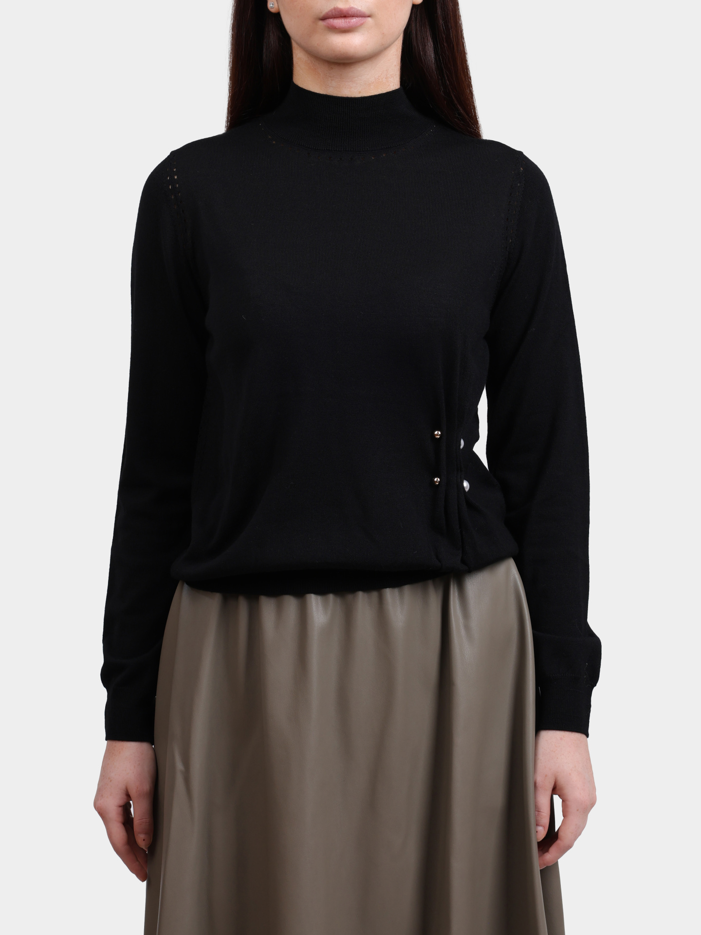 Джемпер Liu-Jo CF5041 MA82O 22222 шерстяной женский — купить в интернет-магазине Verdistore