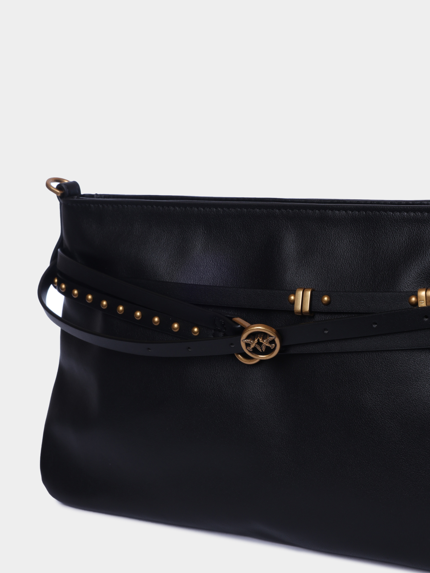 Сумка Pinko 106176 A0QO Z99Q черная женская из фактурной кожи — купить в интернет-магазине Verdistore