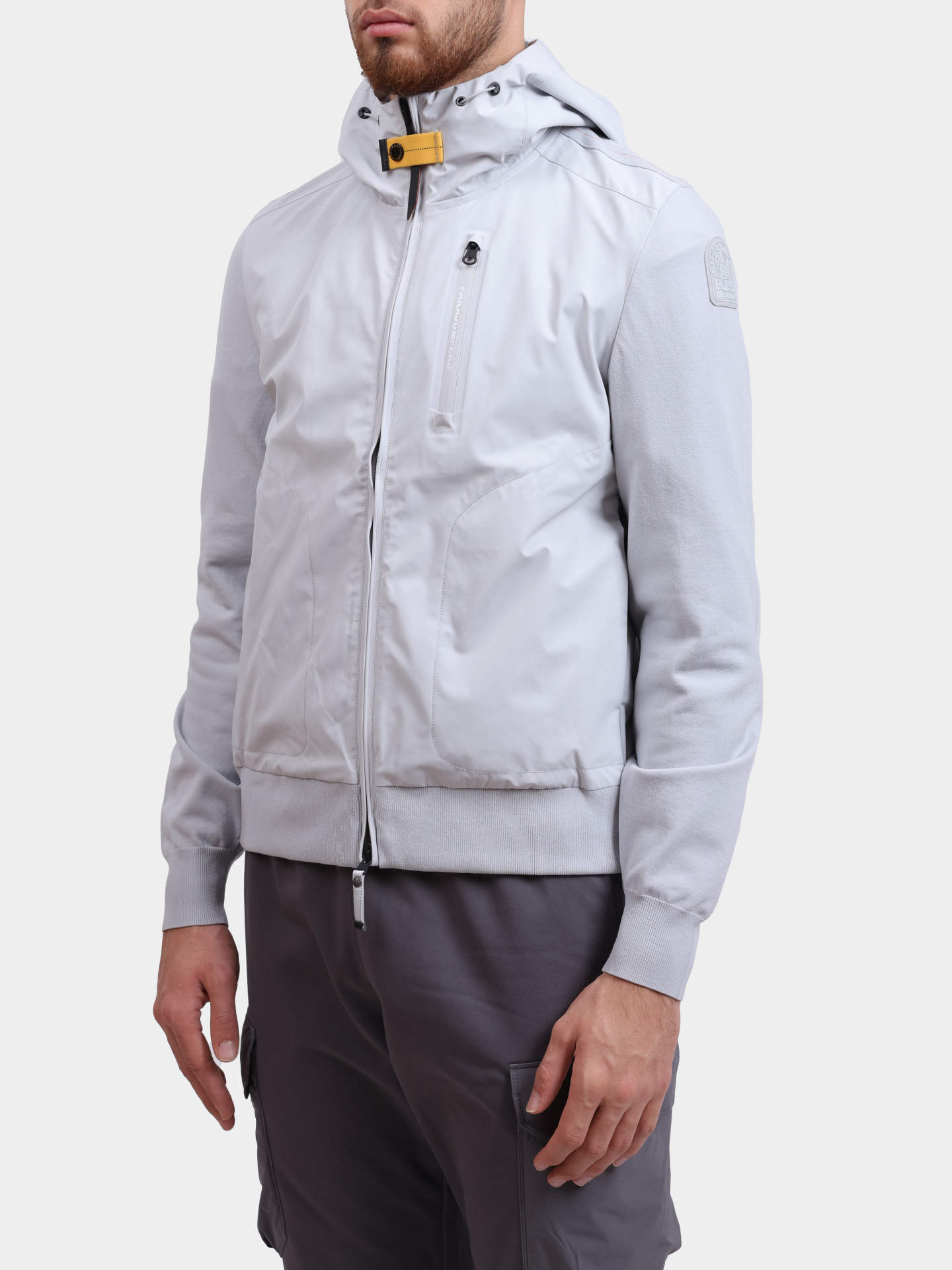 Мастерка Parajumpers KT01 WILLARD 0595 светло-серая мужская — купить в интернет-магазине Verdistore