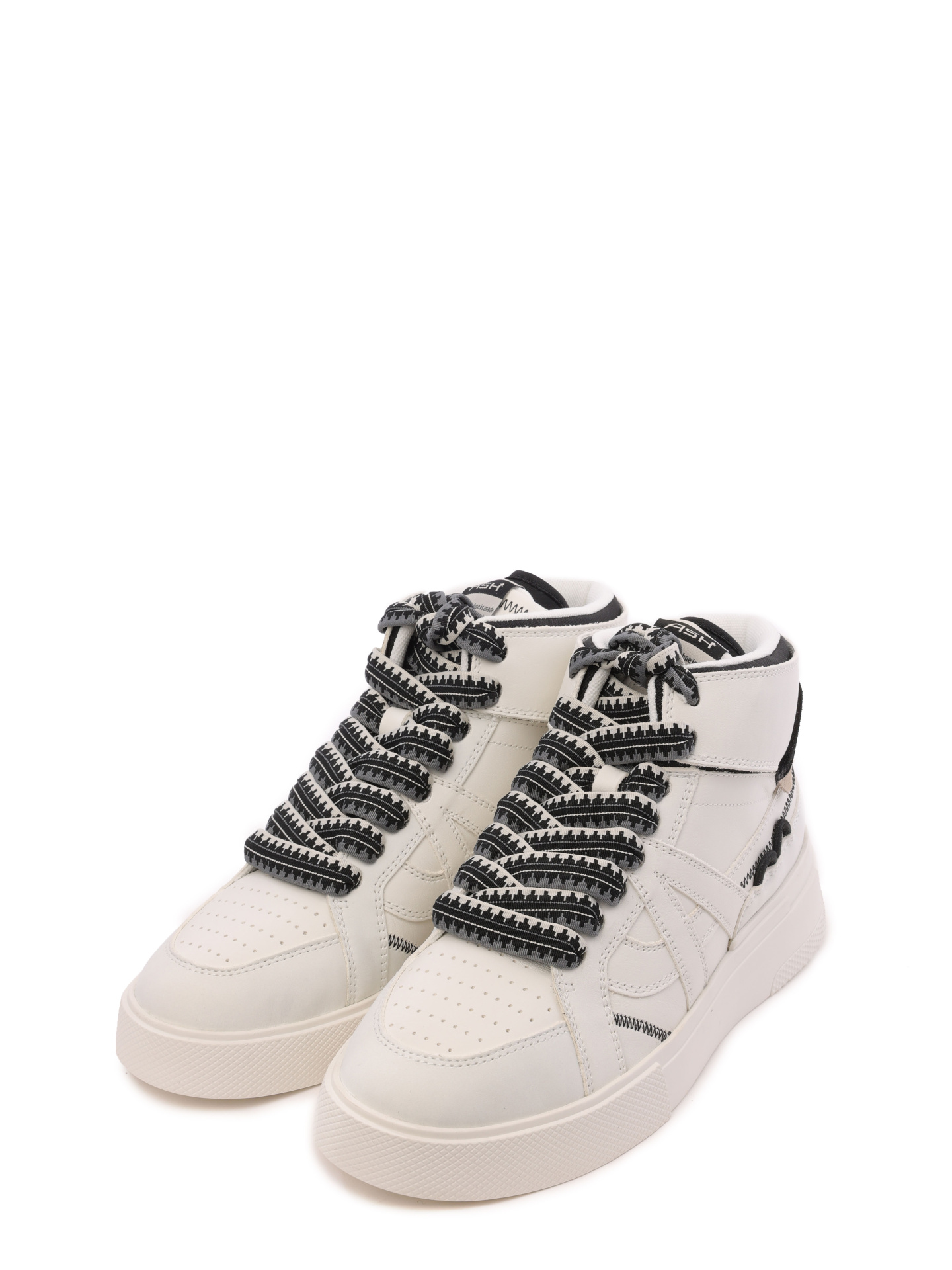 Кеды ASH 9AH.AH130617.T высокие женские с контрастными вставками — купить в интернет-магазине Verdistore