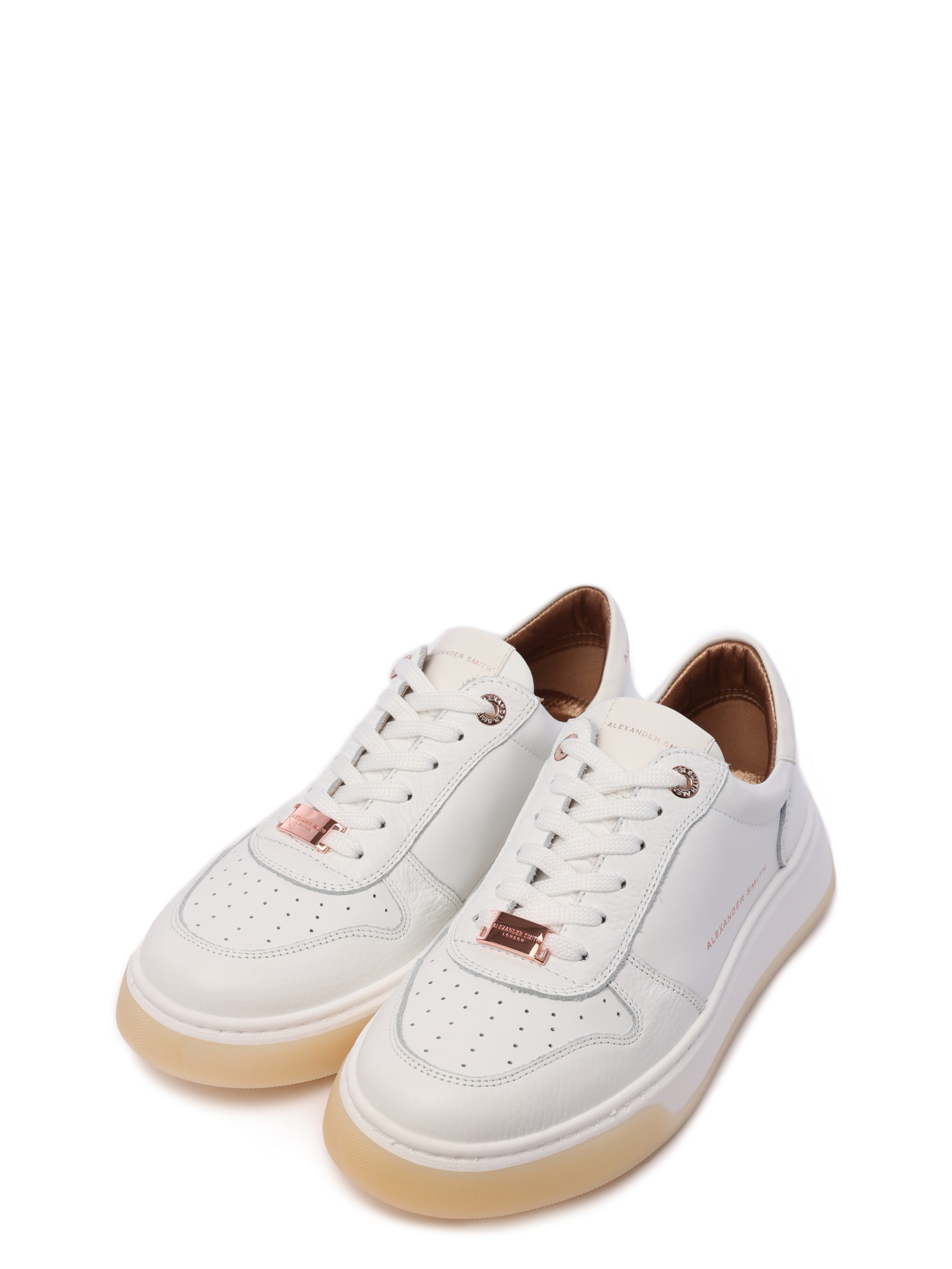 Кеды Alexander Smith AW T2D 41 TWT белые женские с перфорацией — купить в интернет-магазине Verdistore