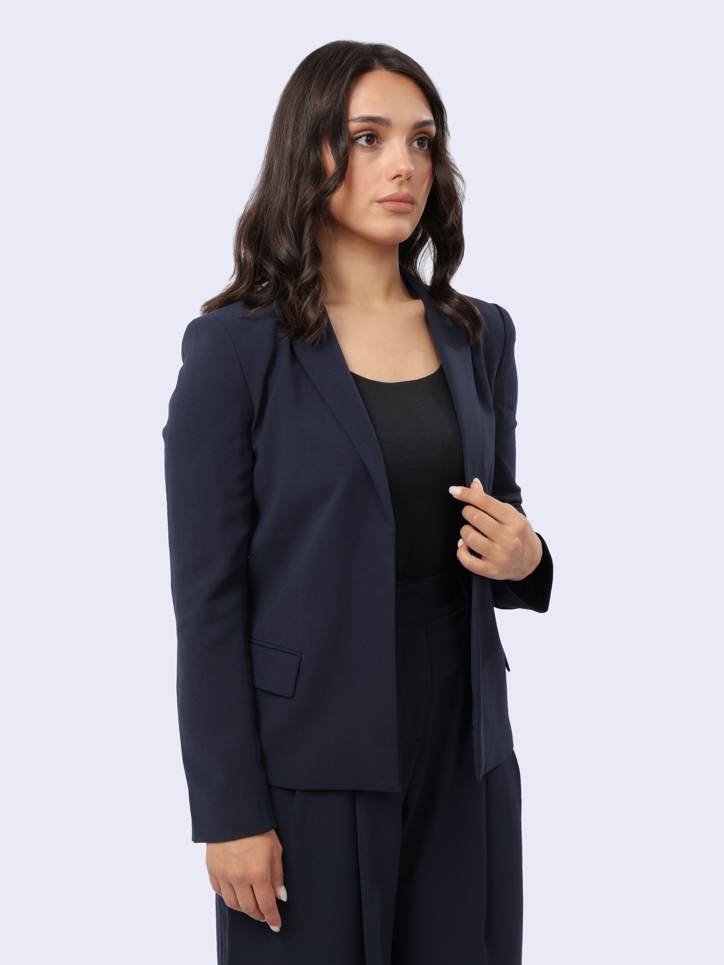 Жакет Armani Exchange 3DYG05 YN9JZ 1593 темно-синий женский — купить в интернет-магазине Verdistore