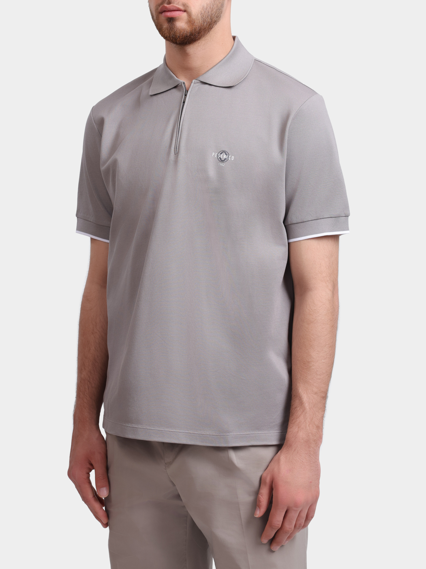 Поло Peserico R55055J0Q5 850 171 хлопковое мужское — купить в интернет-магазине Verdistore