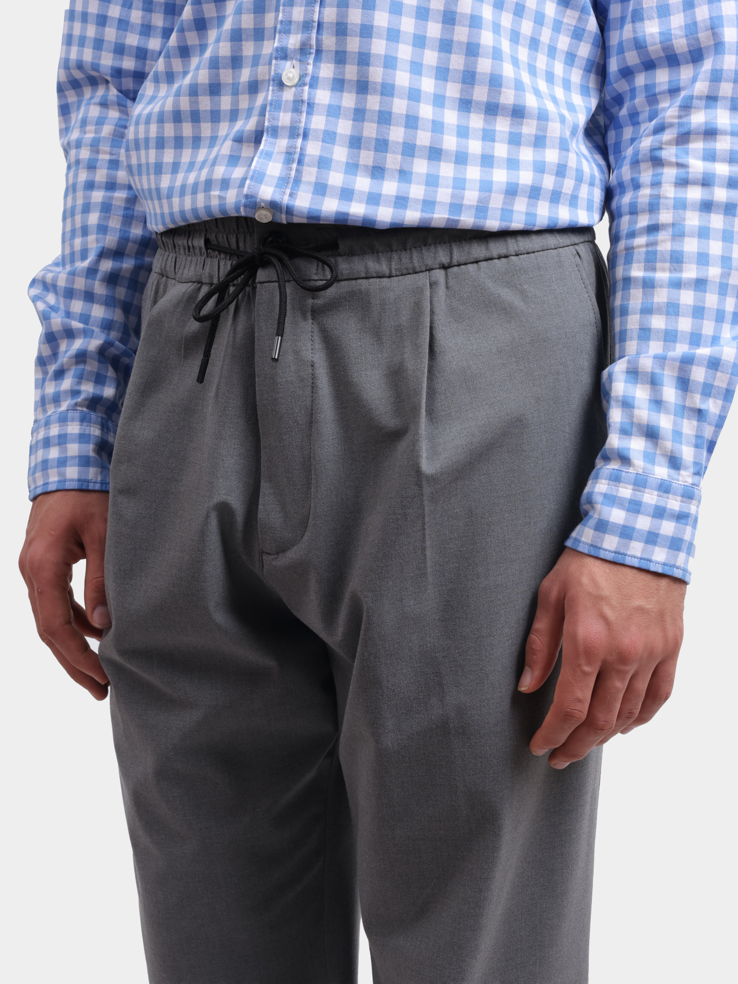 Брюки Hugo 50530911 050 серые мужские — купить в интернет-магазине Verdistore